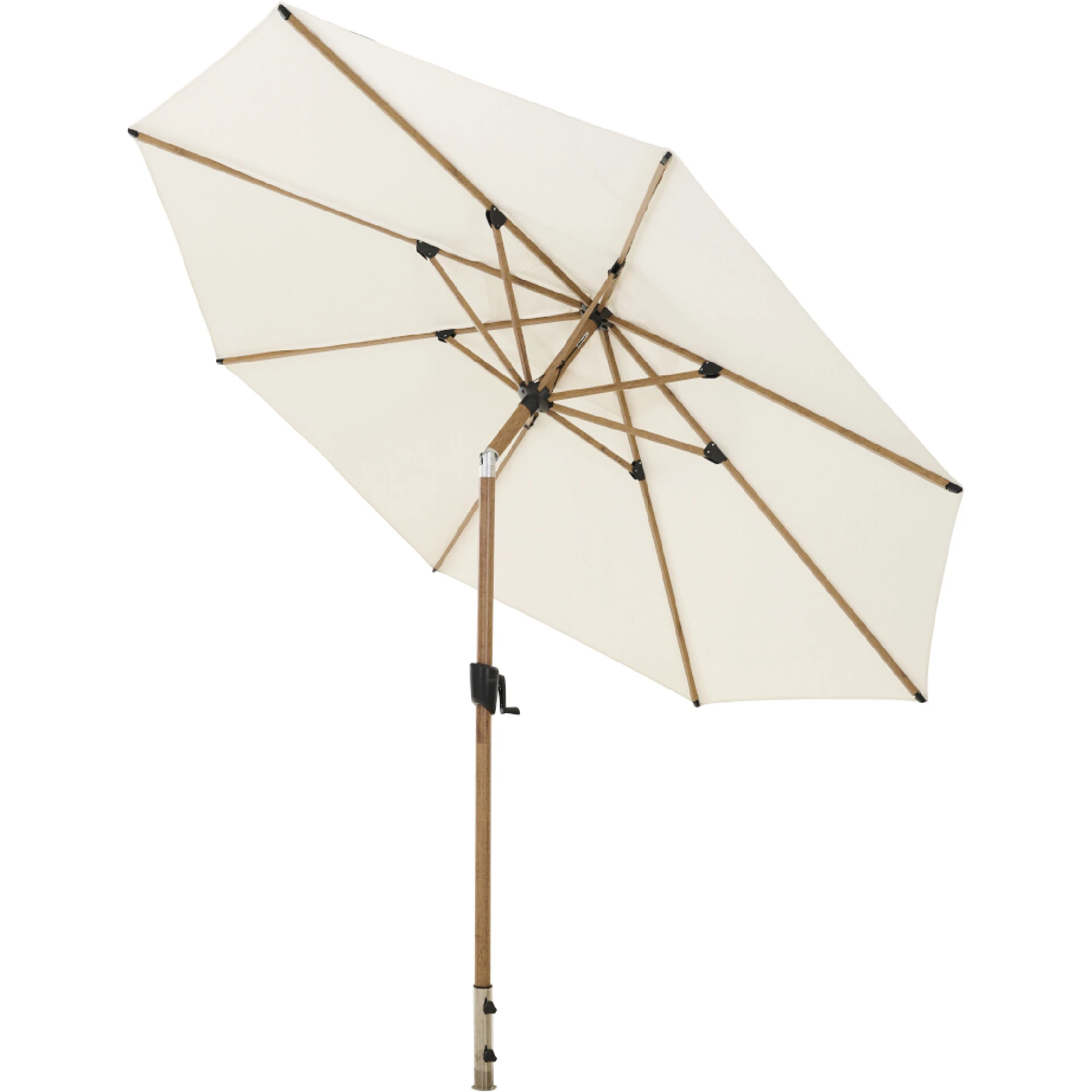 PINO Mittelstockschirm | Ø 300 cm | natur-meliert...