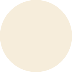 Symbol Kreis in ecru