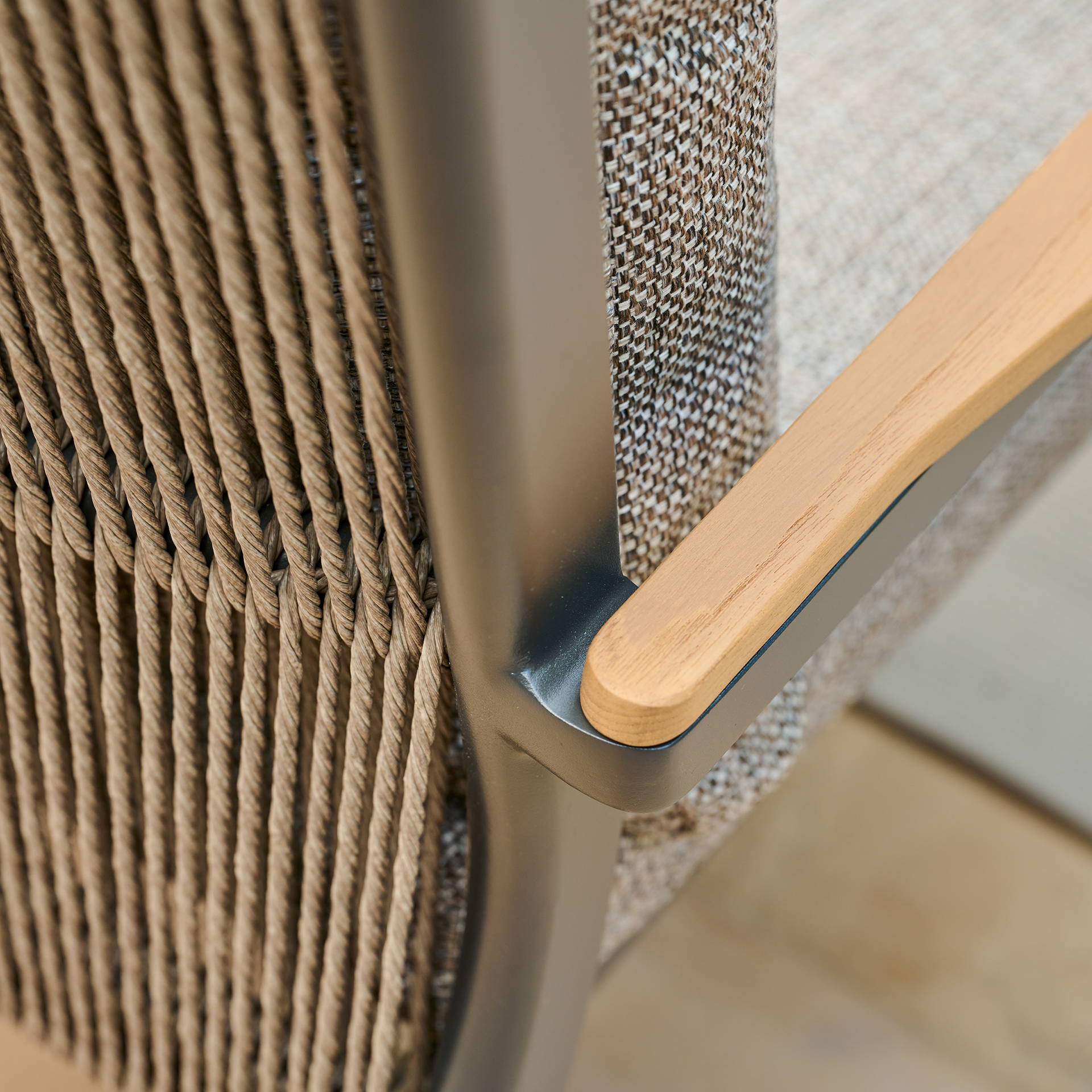 LIGURIA 2er Bank Comfort Plus | taupe braun / anth...