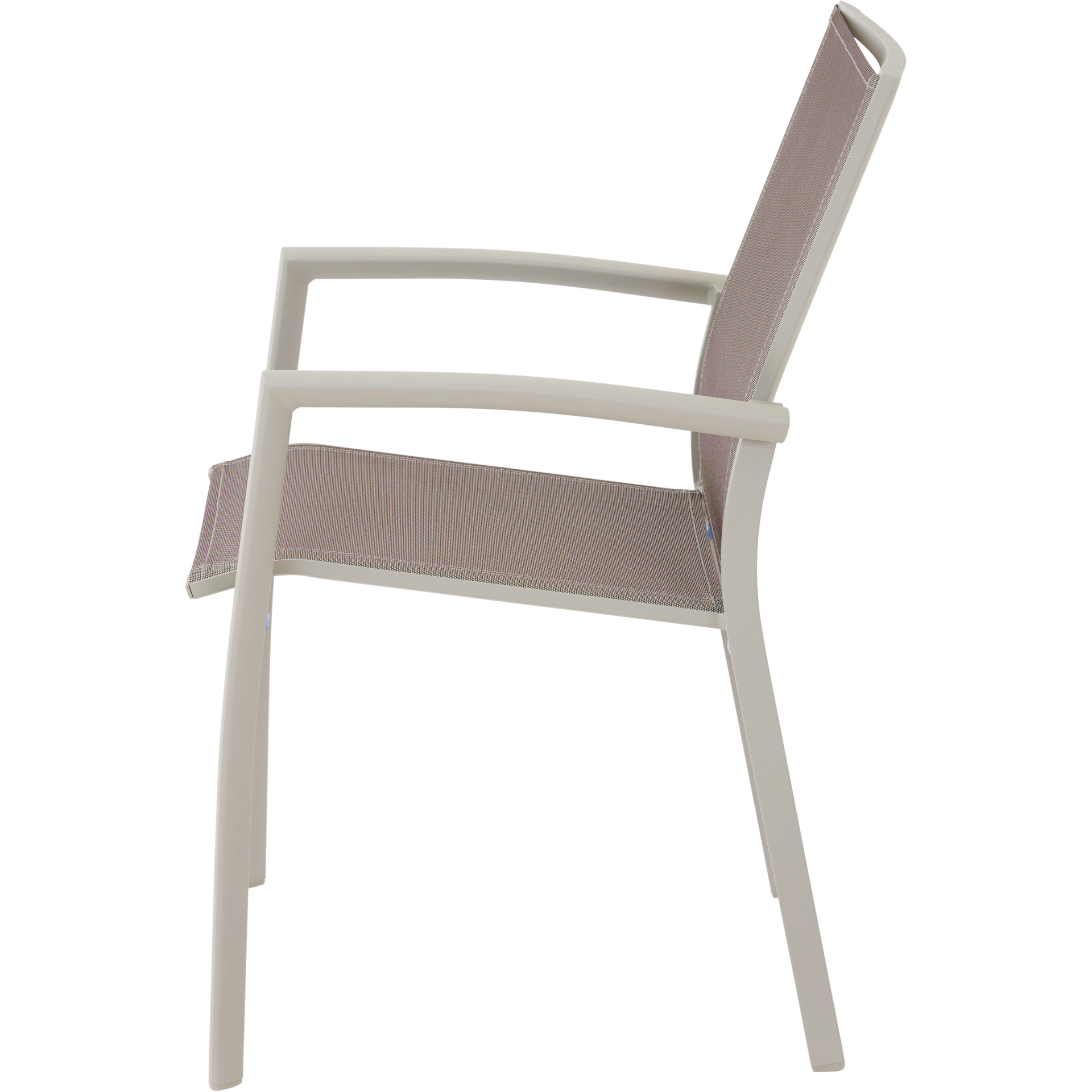 VELIA Stapelsessel | RANOTEX® mocca / seidengrau