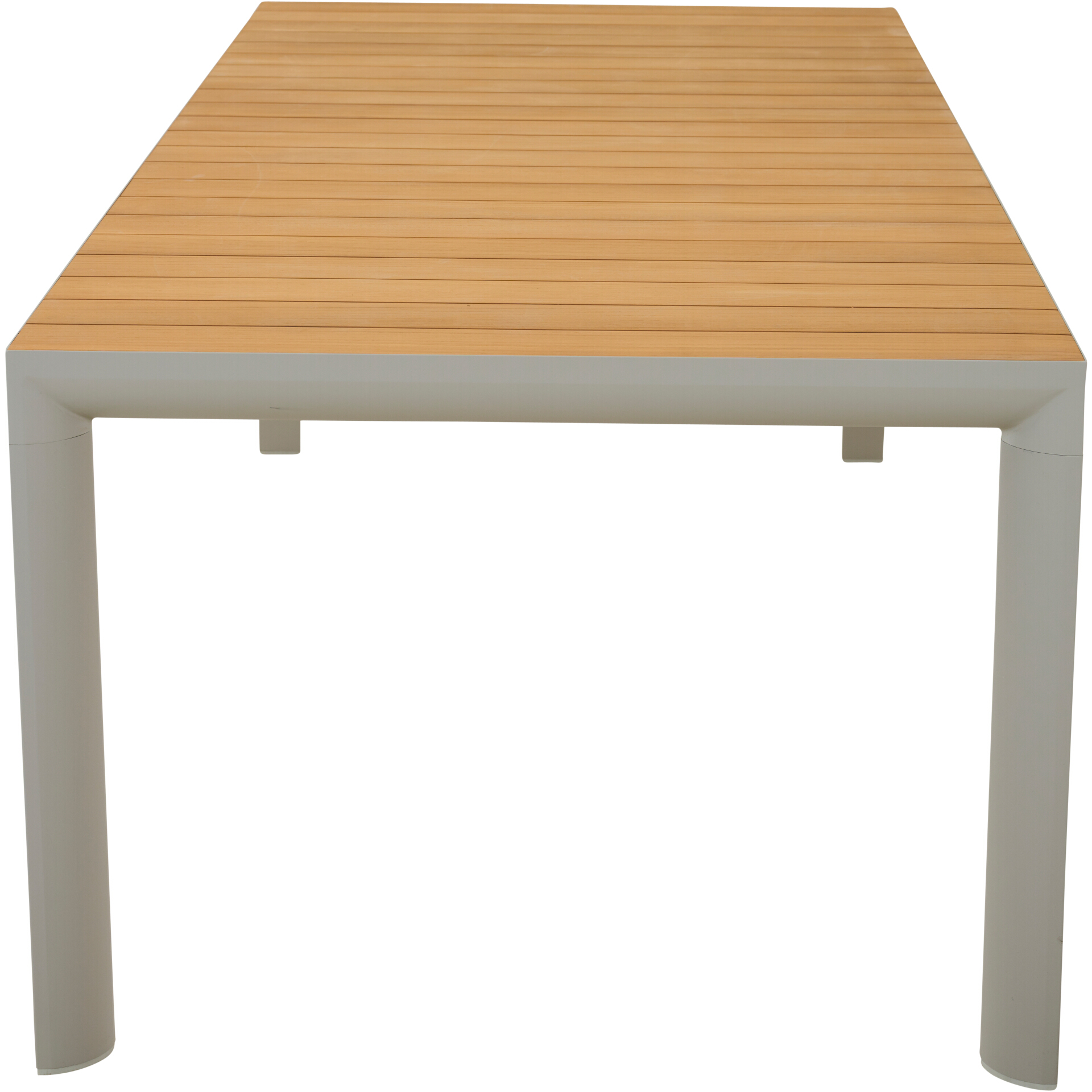 Gartentisch SILVA matt anthrazit / Teak FSC | Esst...