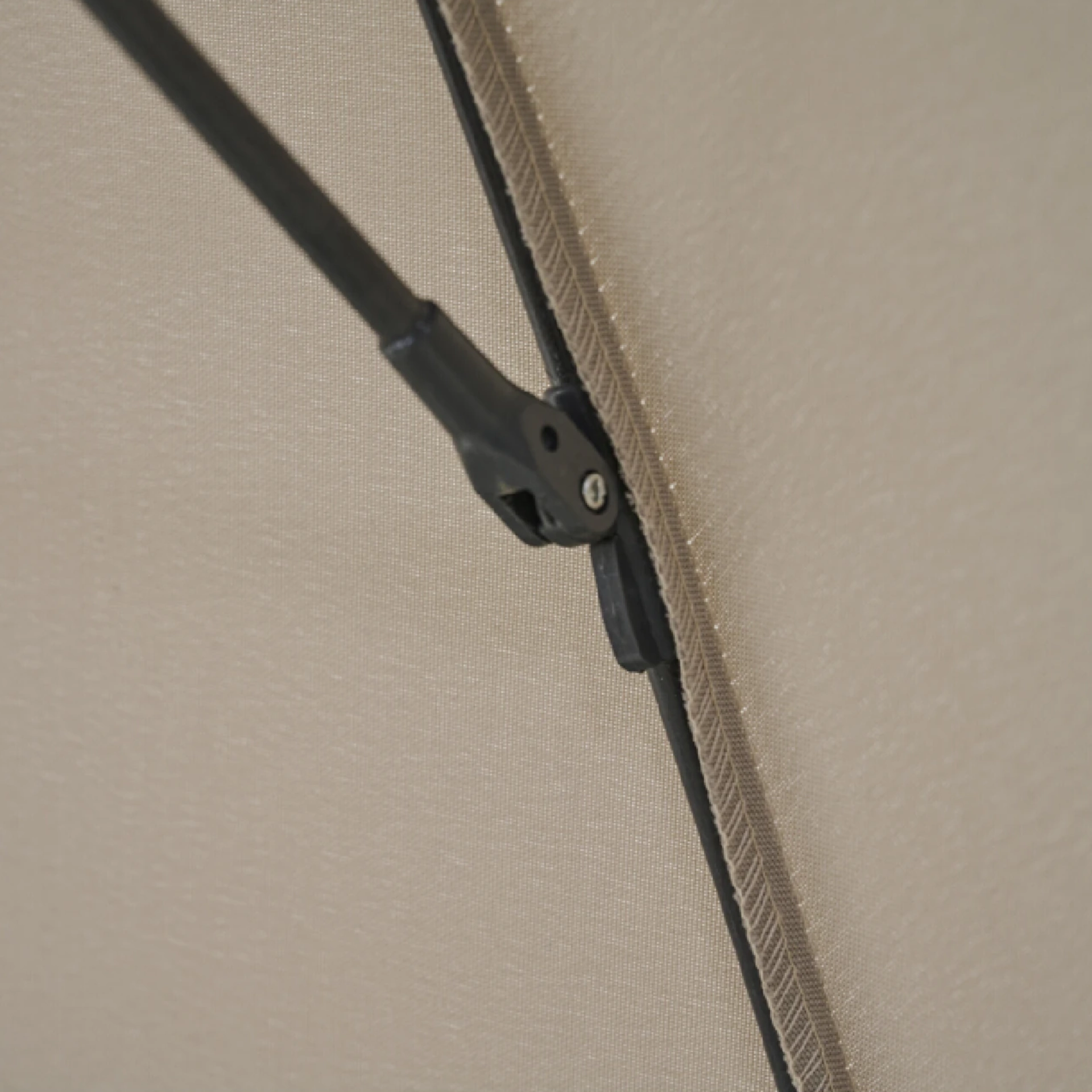 CITY Push Mittelstockschirm | Ø 180 cm | beige-ni...