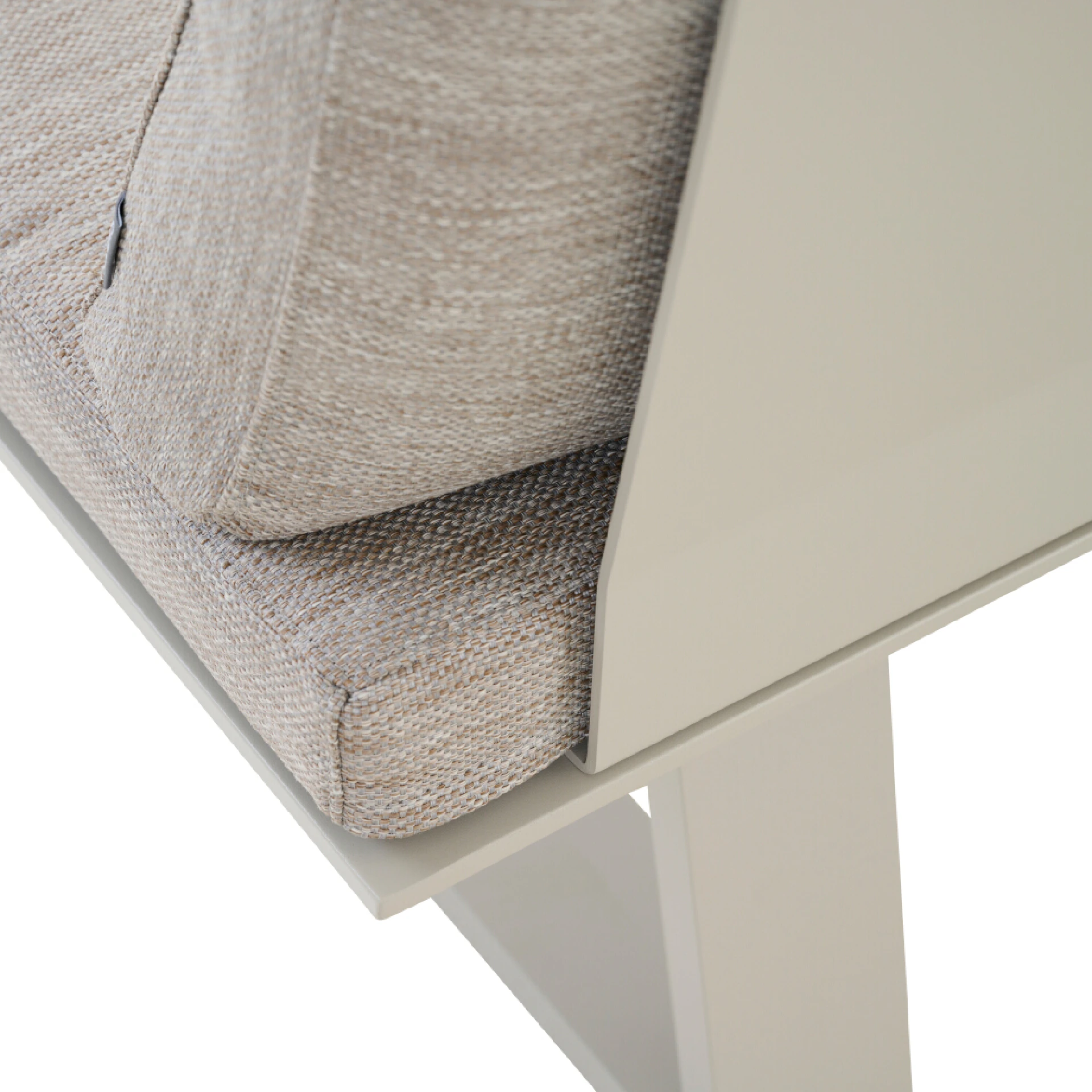 REPTON 3er Dining Bank | mix taupe / seidengrau