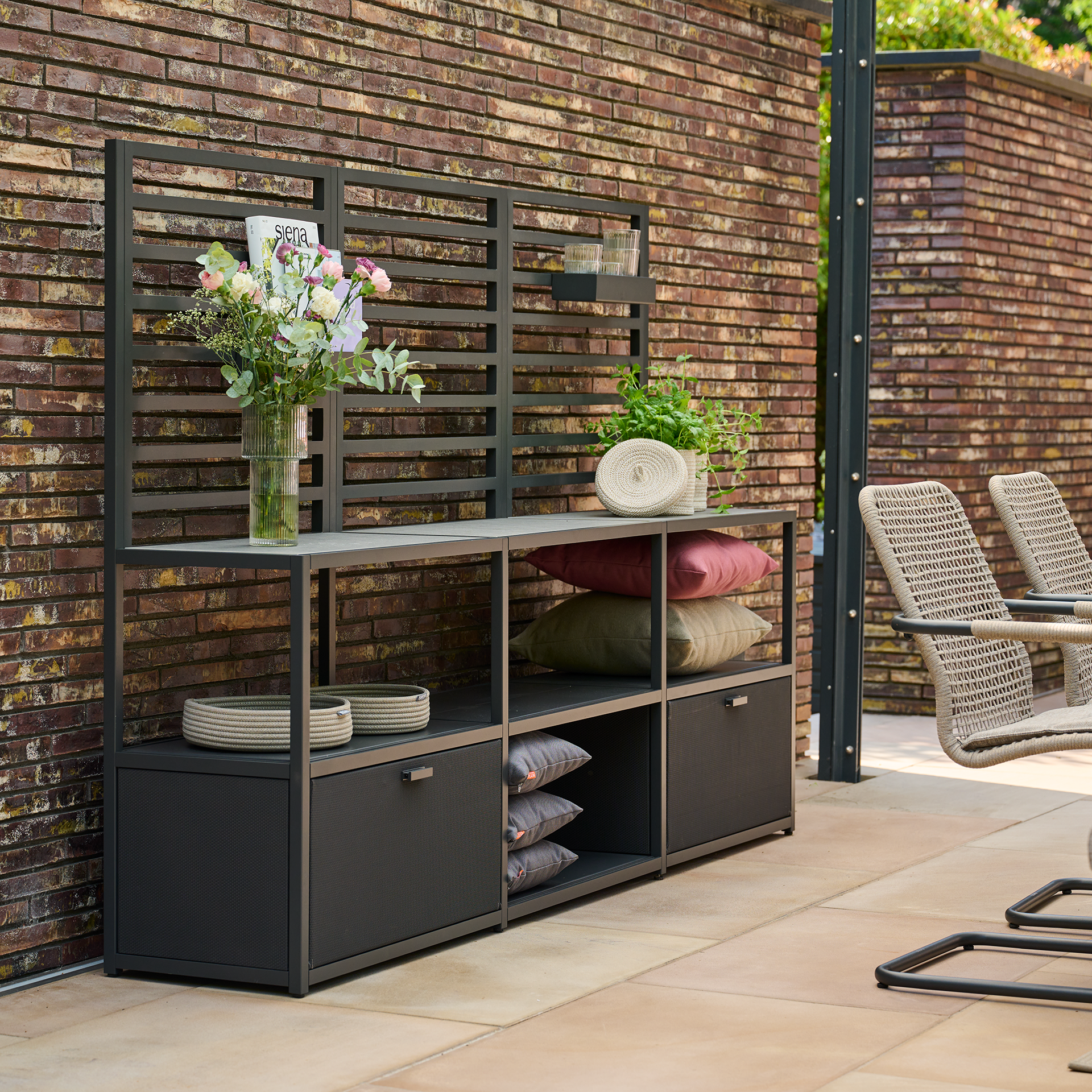 CLARK Regalsystem | Rückwand | 75 x 33,2 x 10 cm ...