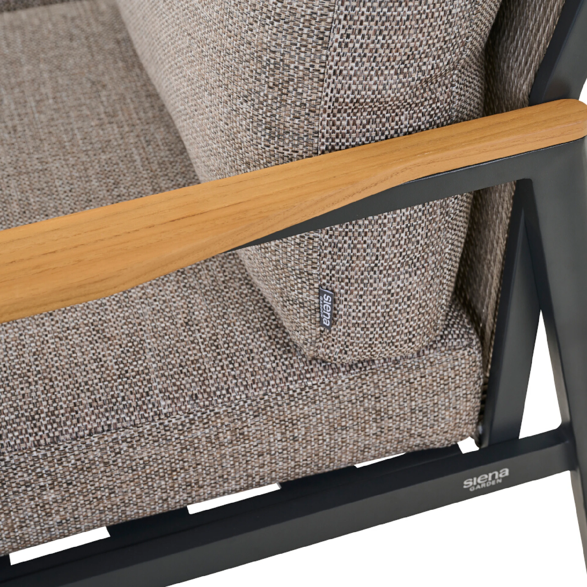 LIGURIA Loungeset | 3 Sitzer-Loungesofa + Hocker +...