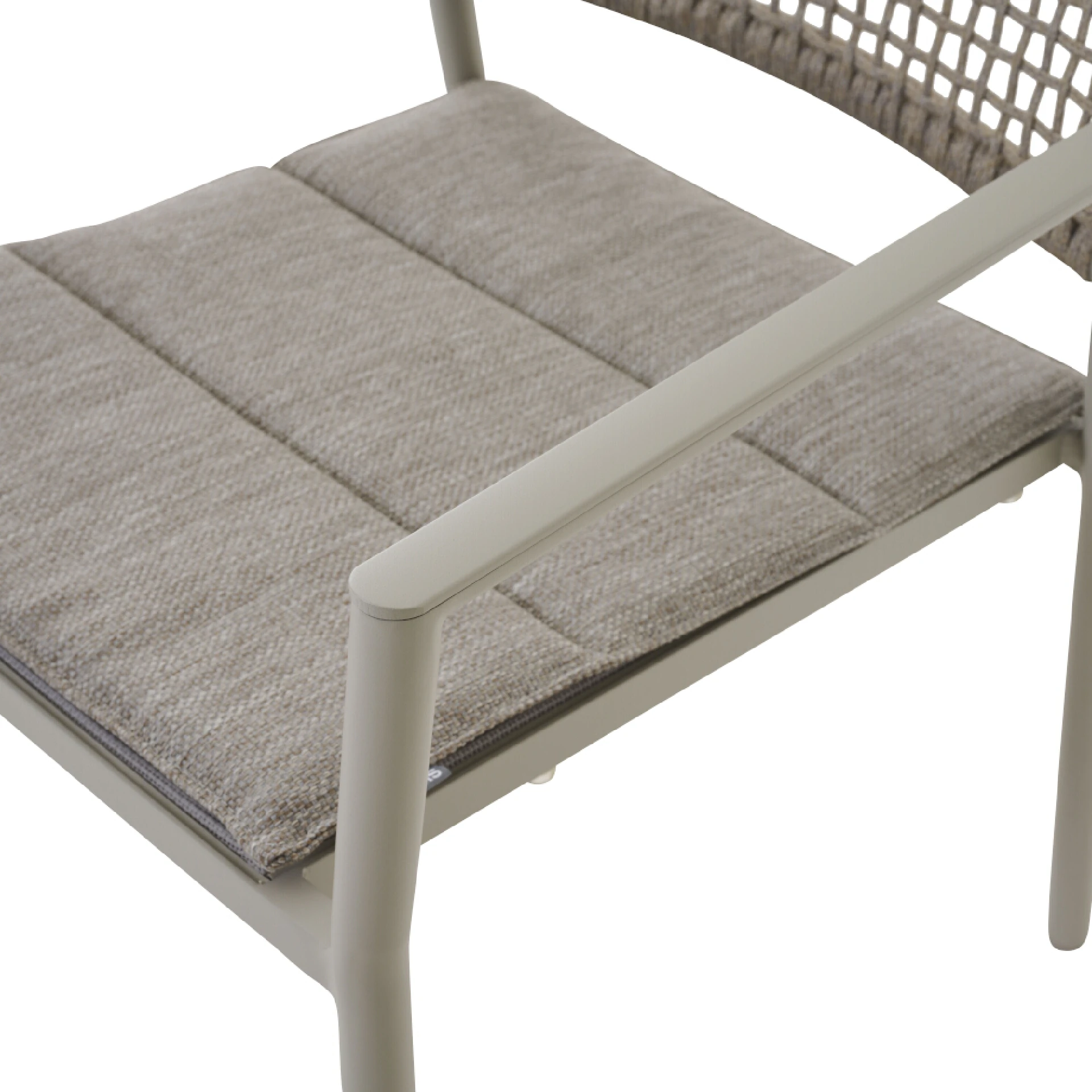 KENT Stapelsessel | taupe grau / seidengrau