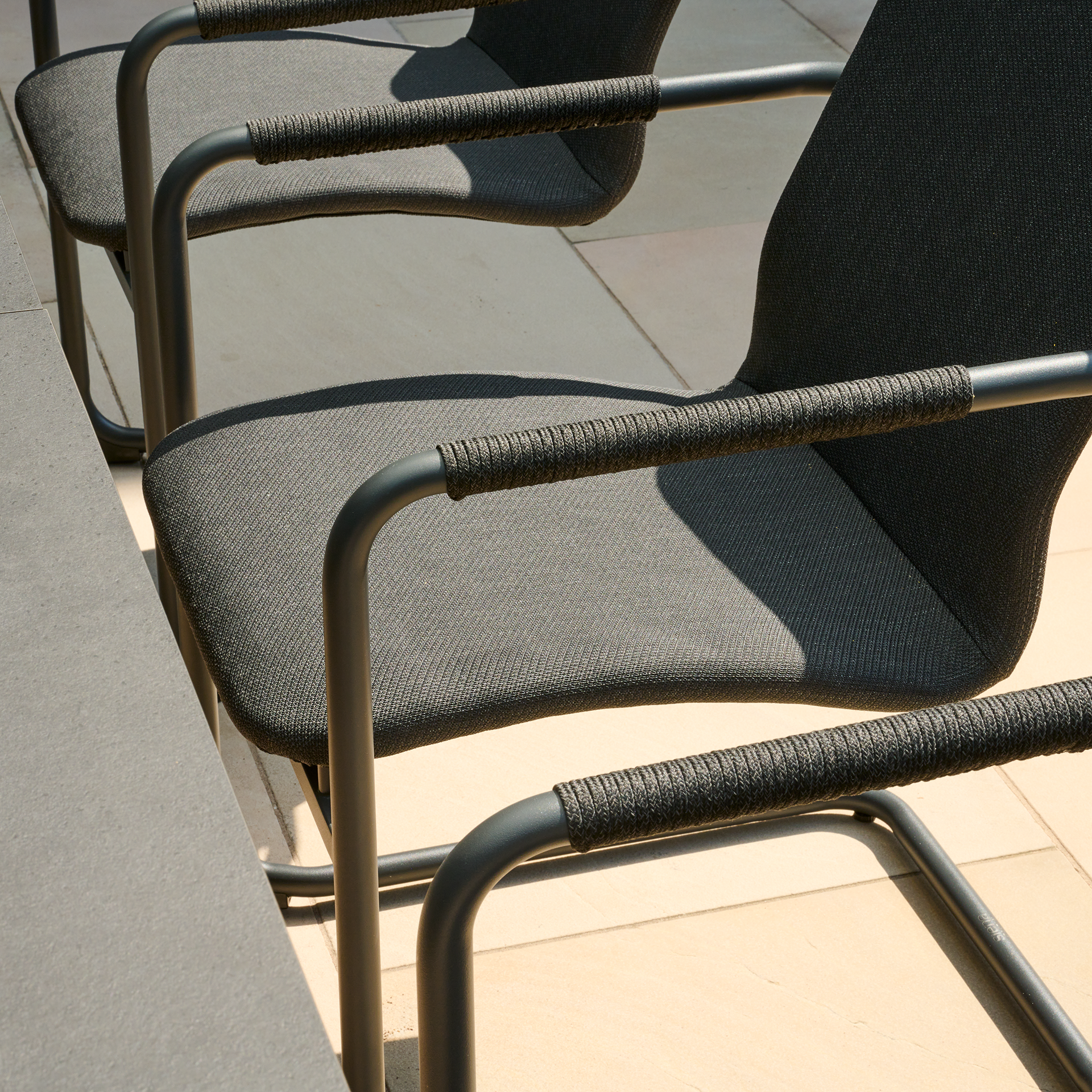 REPTON Schwingstuhl | mix schwarz / anthrazit