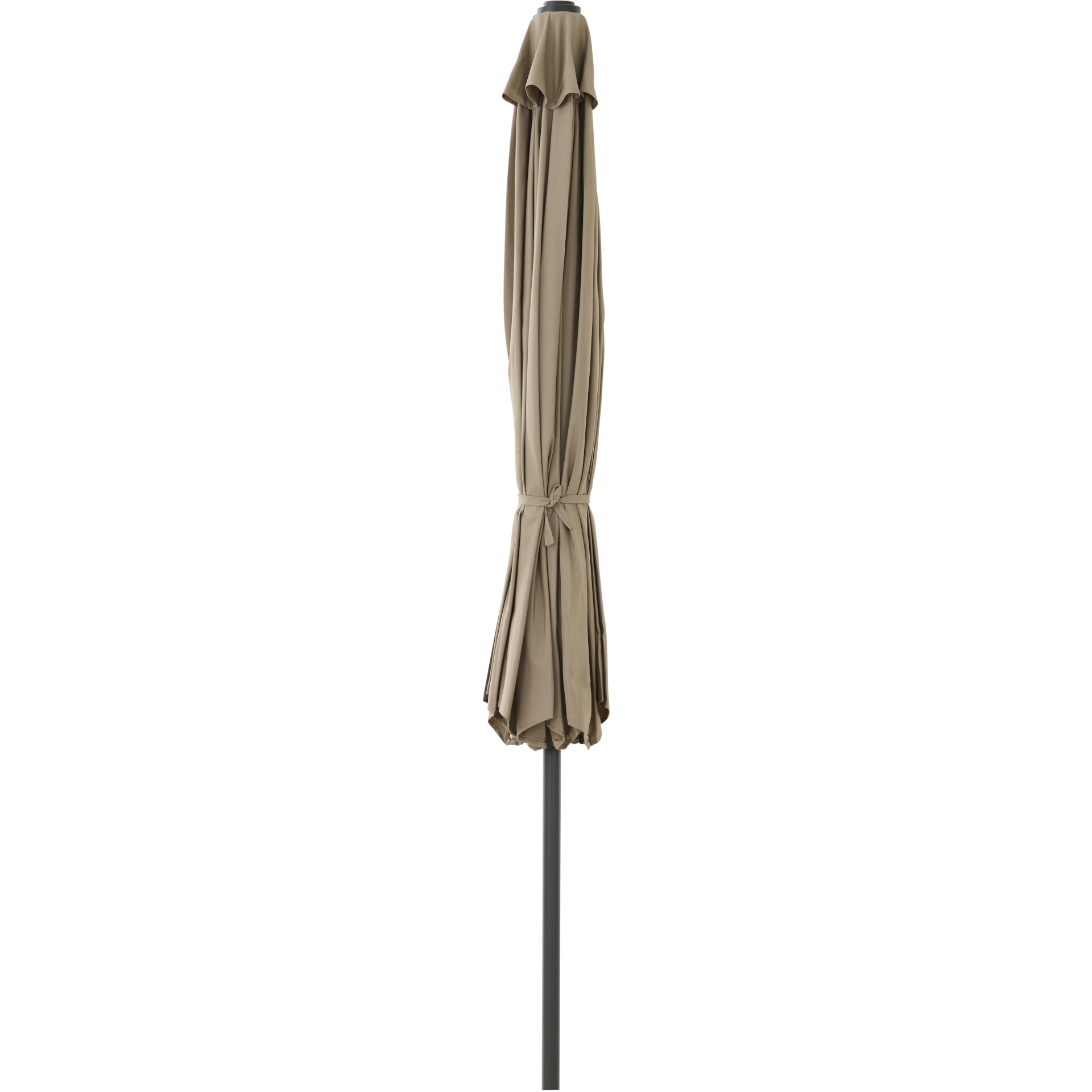 FAGUS Mittelstockschirm Kurbel | Ø 300 cm | taupe...