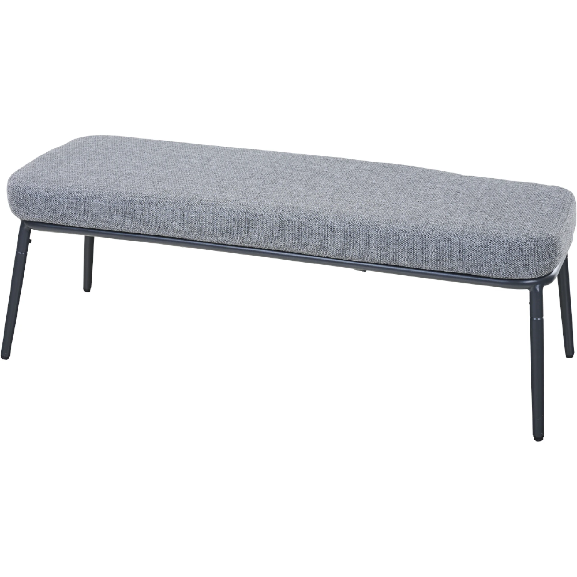 BALI Loungeset | 2er Bank + Fußablage + 2 Tische ...