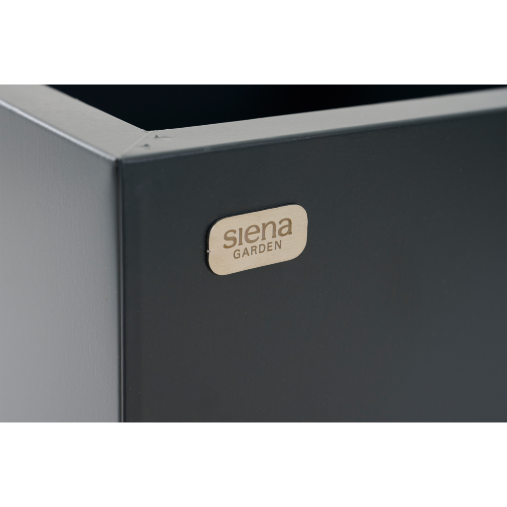 Pflanzkasten SANTI | Stahlblech anthr, 60 x 20 x 2...