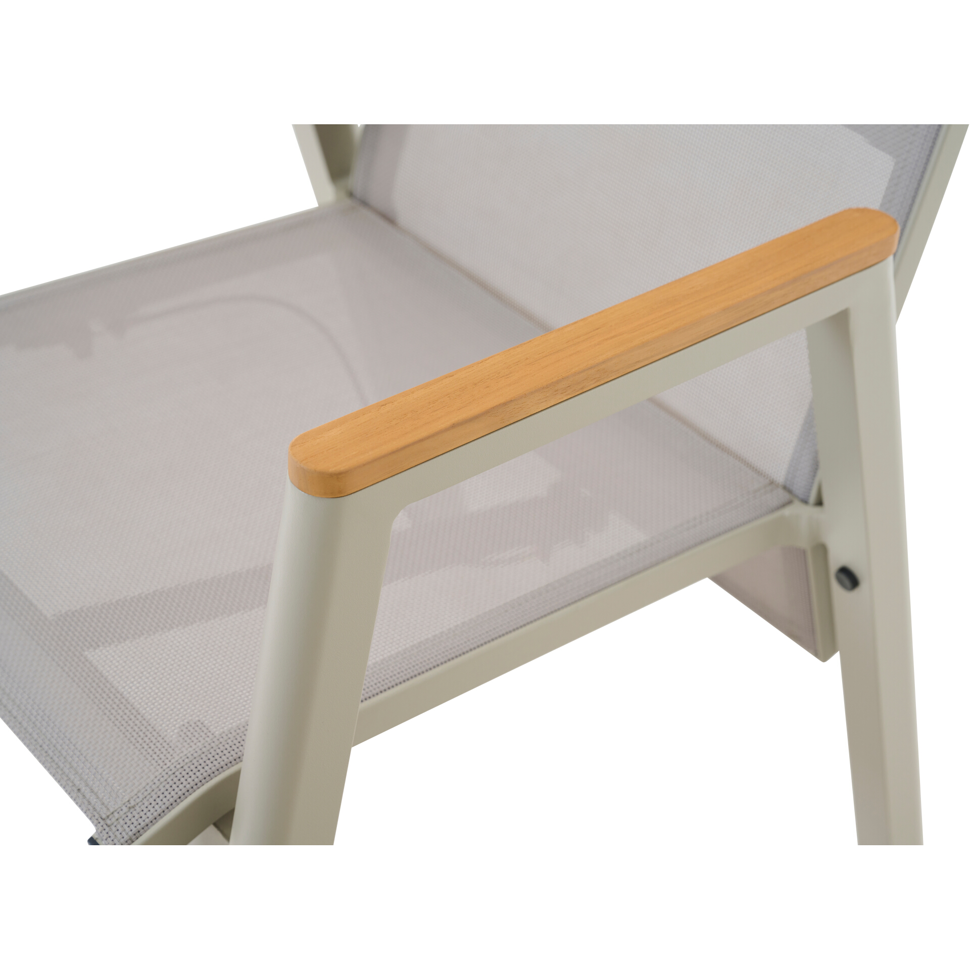 BOLOGNA Move Sessel | Teakholz FSC 100 % | taupe g...