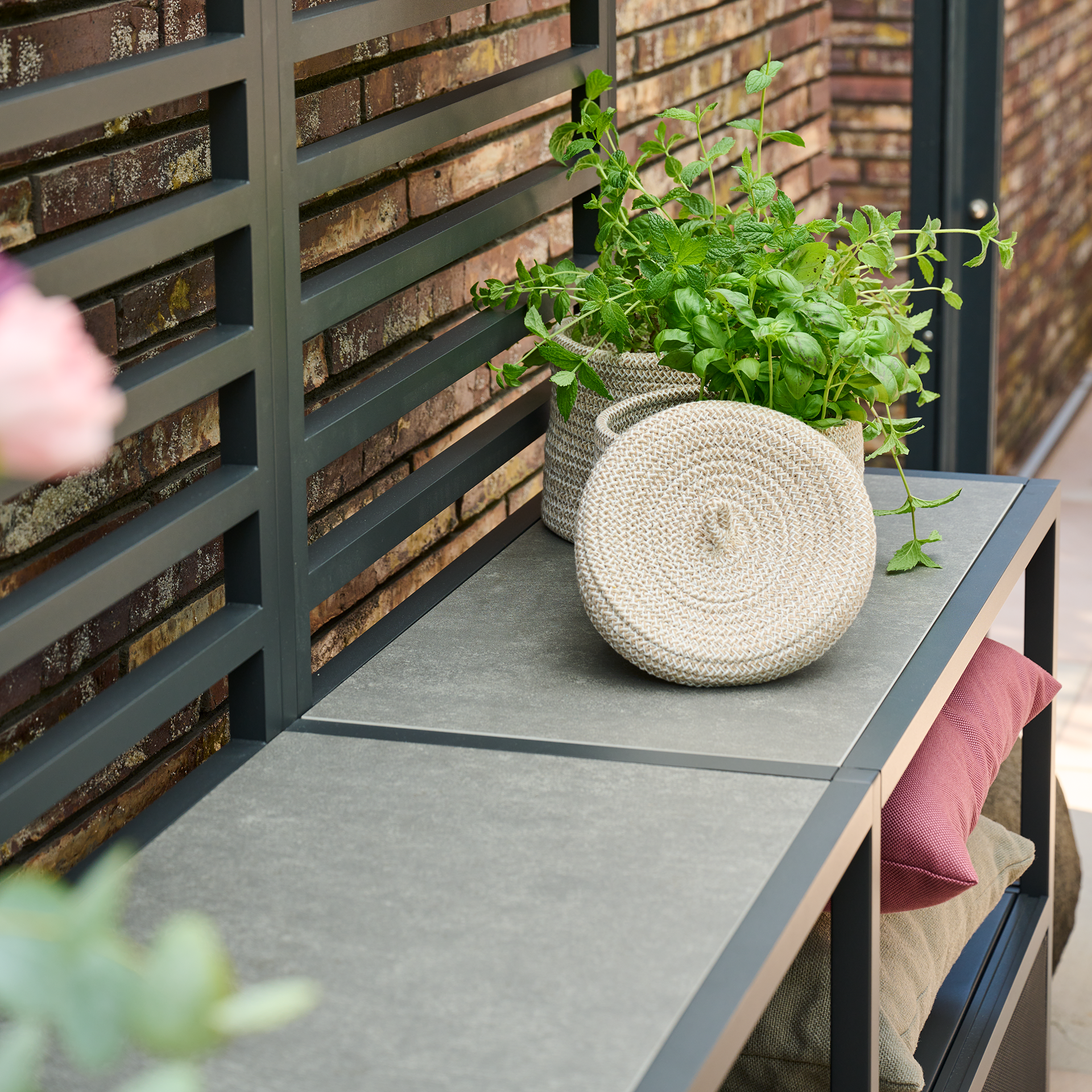 CLARK Regal | 75 x 40 x 145 cm | anthrazit