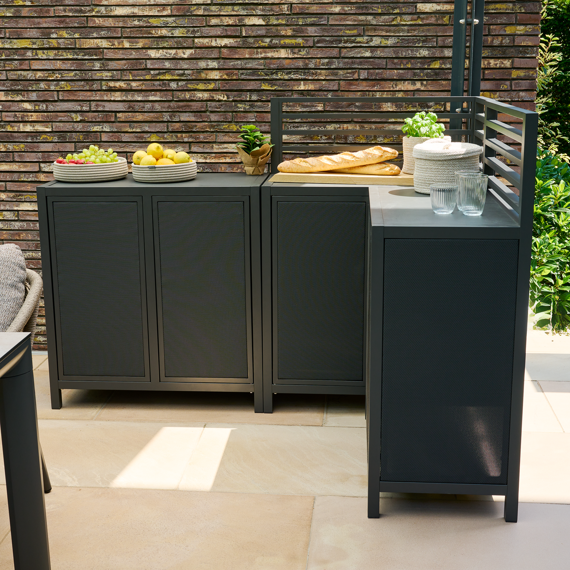 PALMA Outdoorküche | Mittelelement | 86 x 45 x 12...