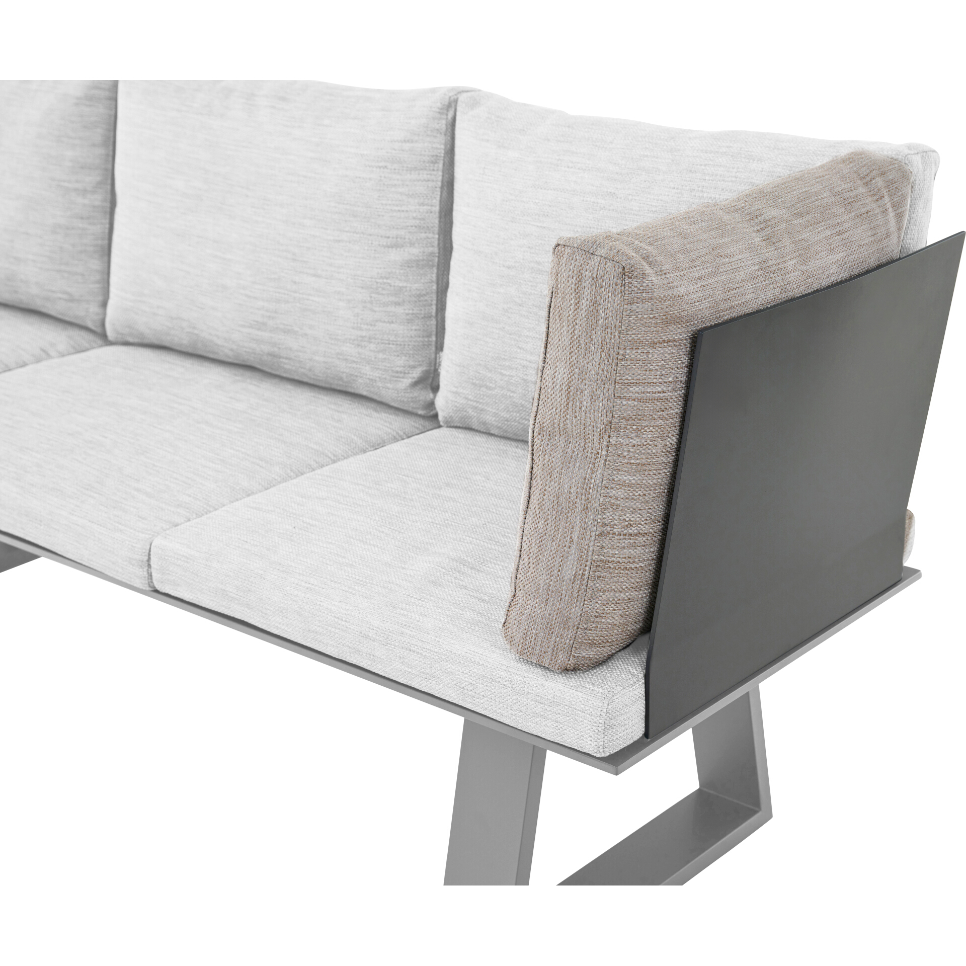 REPTON Ecklehne | mix taupe / anthrazit