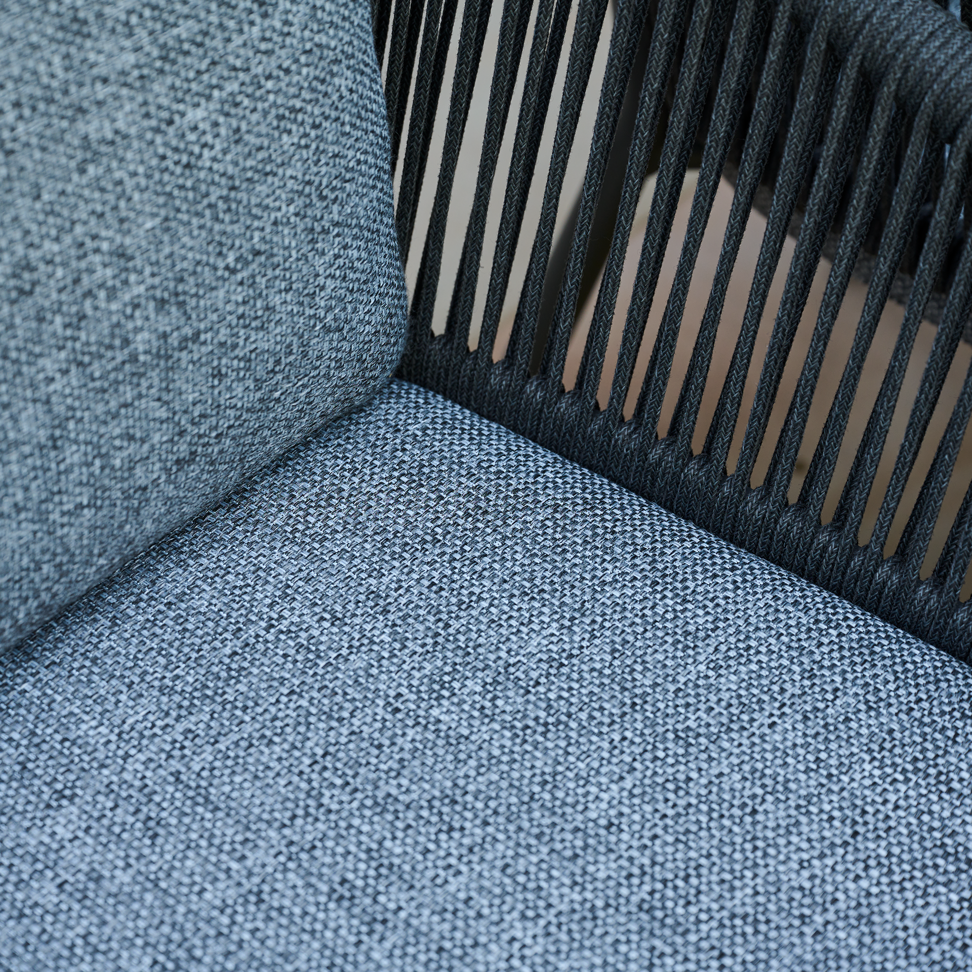 MERANO Stapelsessel | inkl. Kissen | basalt grey /...