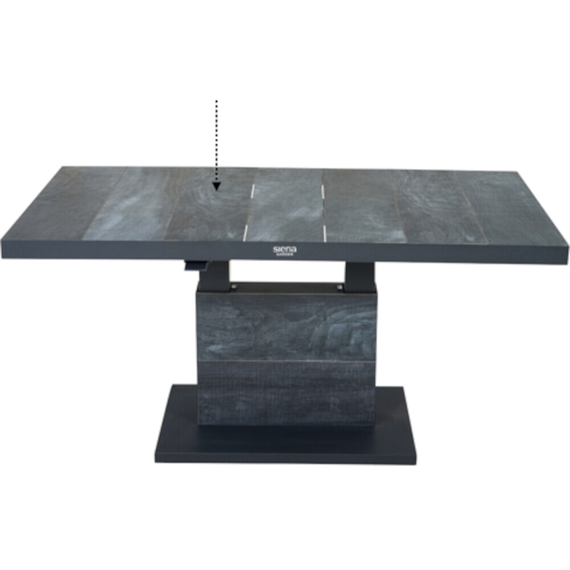 Keramikplatte zu Talina | 845x198mm | wood-grey Keramikplatte zu Talina | 845x198mm | wood-grey