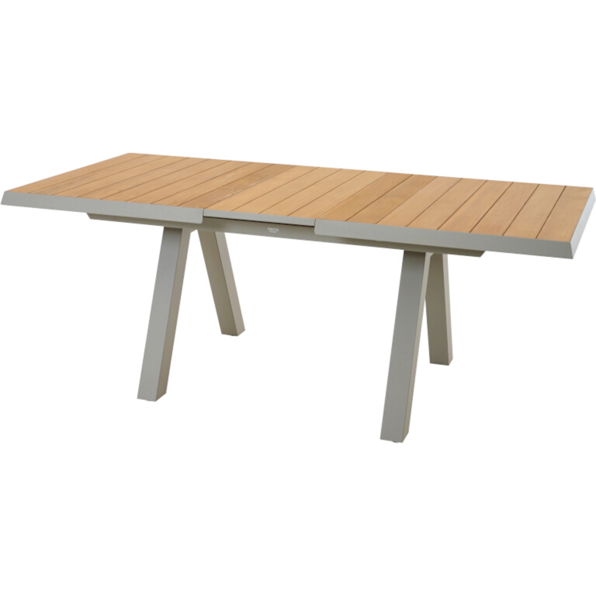 TIRANA Gartentisch ausziehbar | 160/200 x 90 cm | Teak FSC® 100 % natur