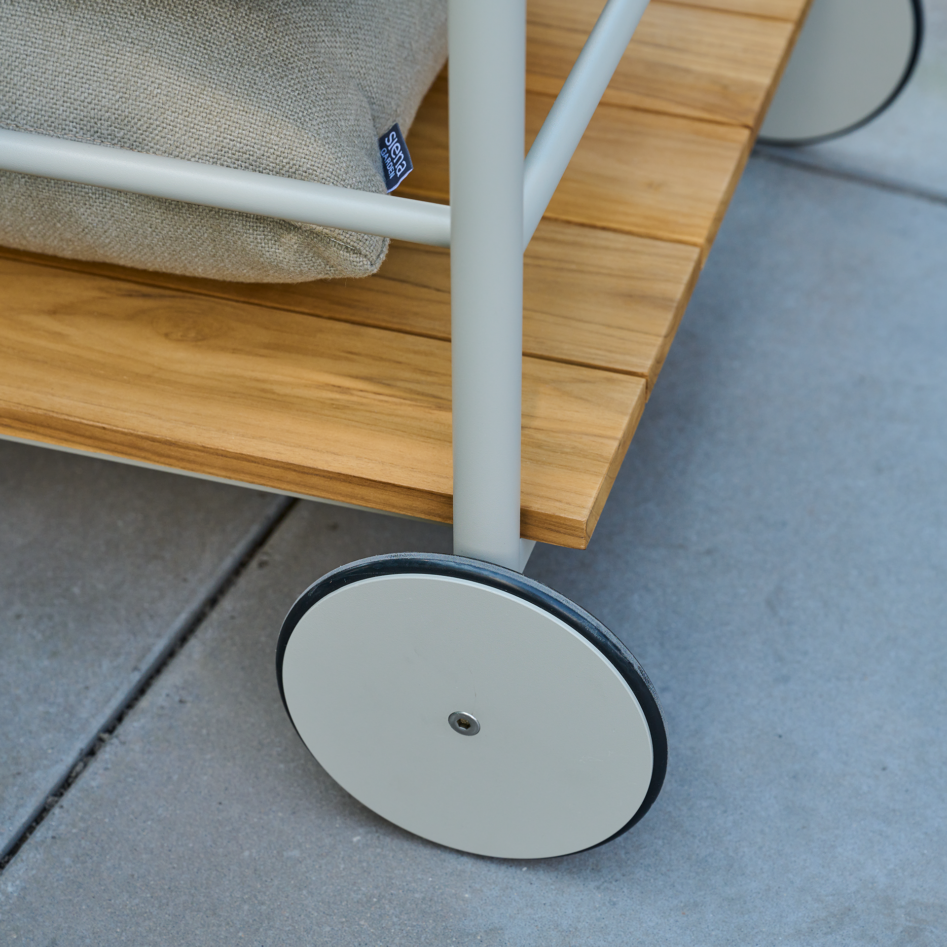 ROLITO Servierwagen | Teakholz FSC 100 % | natur /...