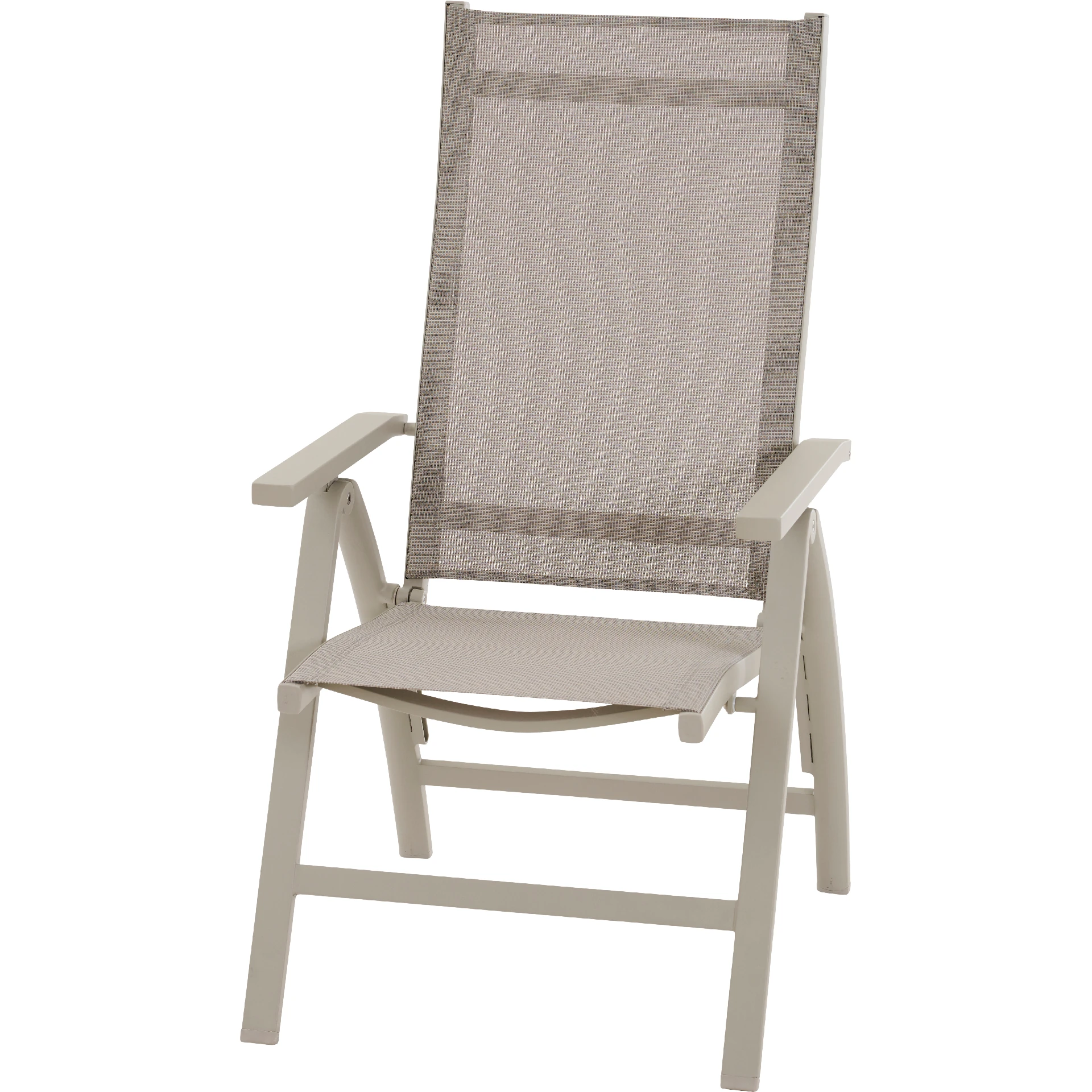 TAYLOR Klappsessel | taupe/grau