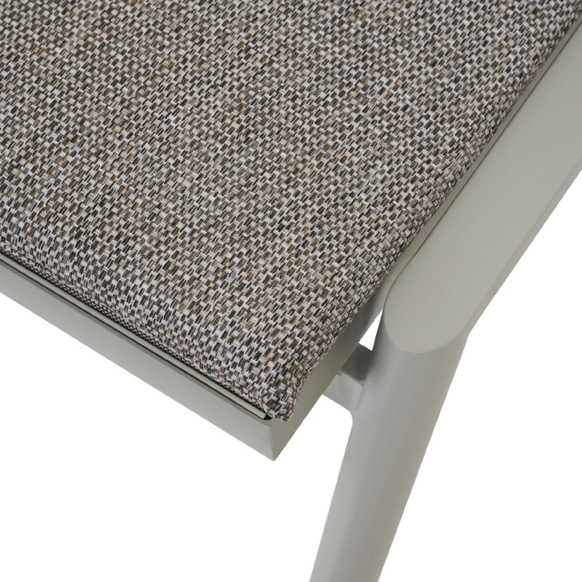 CORTINA Hocker | inkl. Kissen | mocca / seidengrau