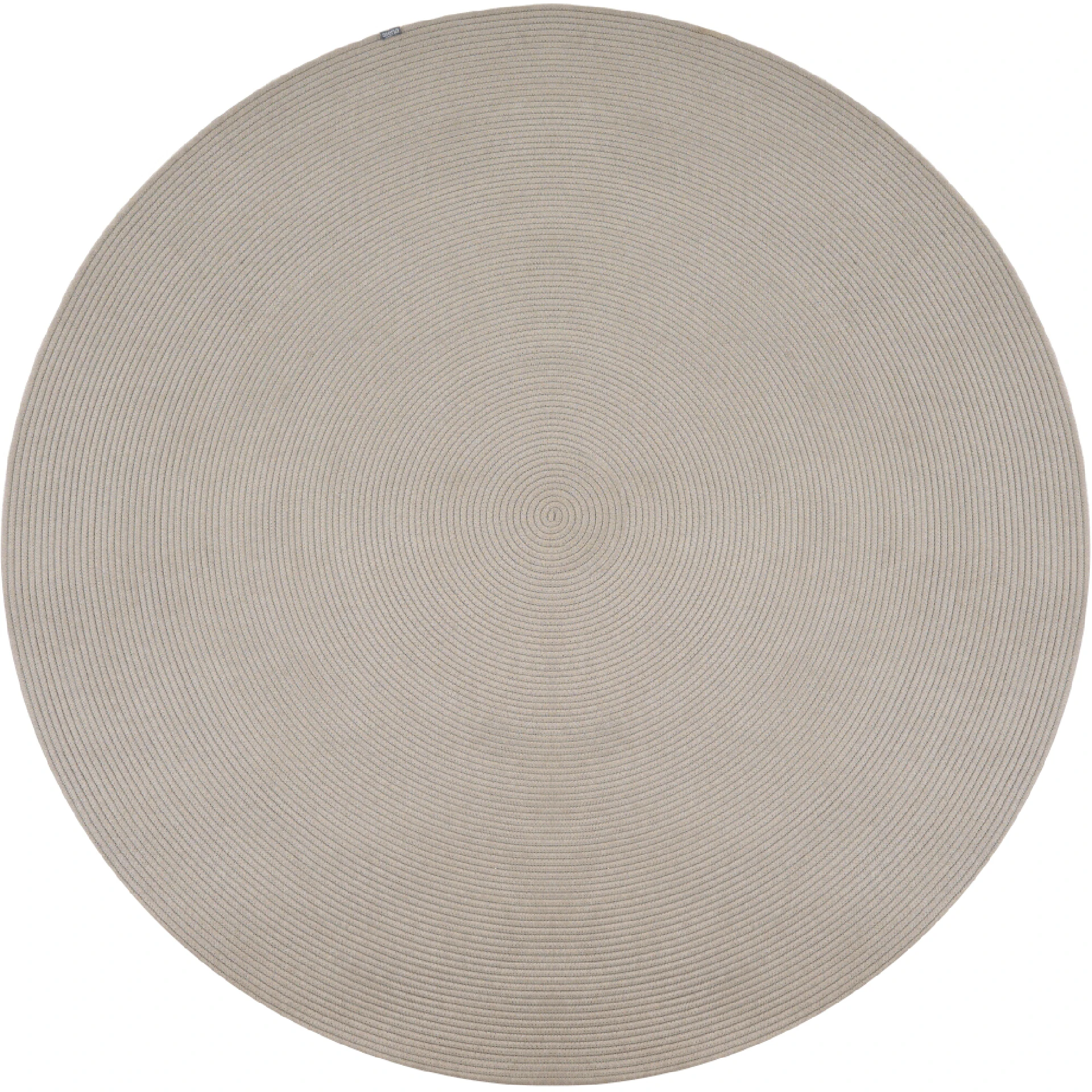 LINARO Outdoorteppich | Ø 160 cm | taupe