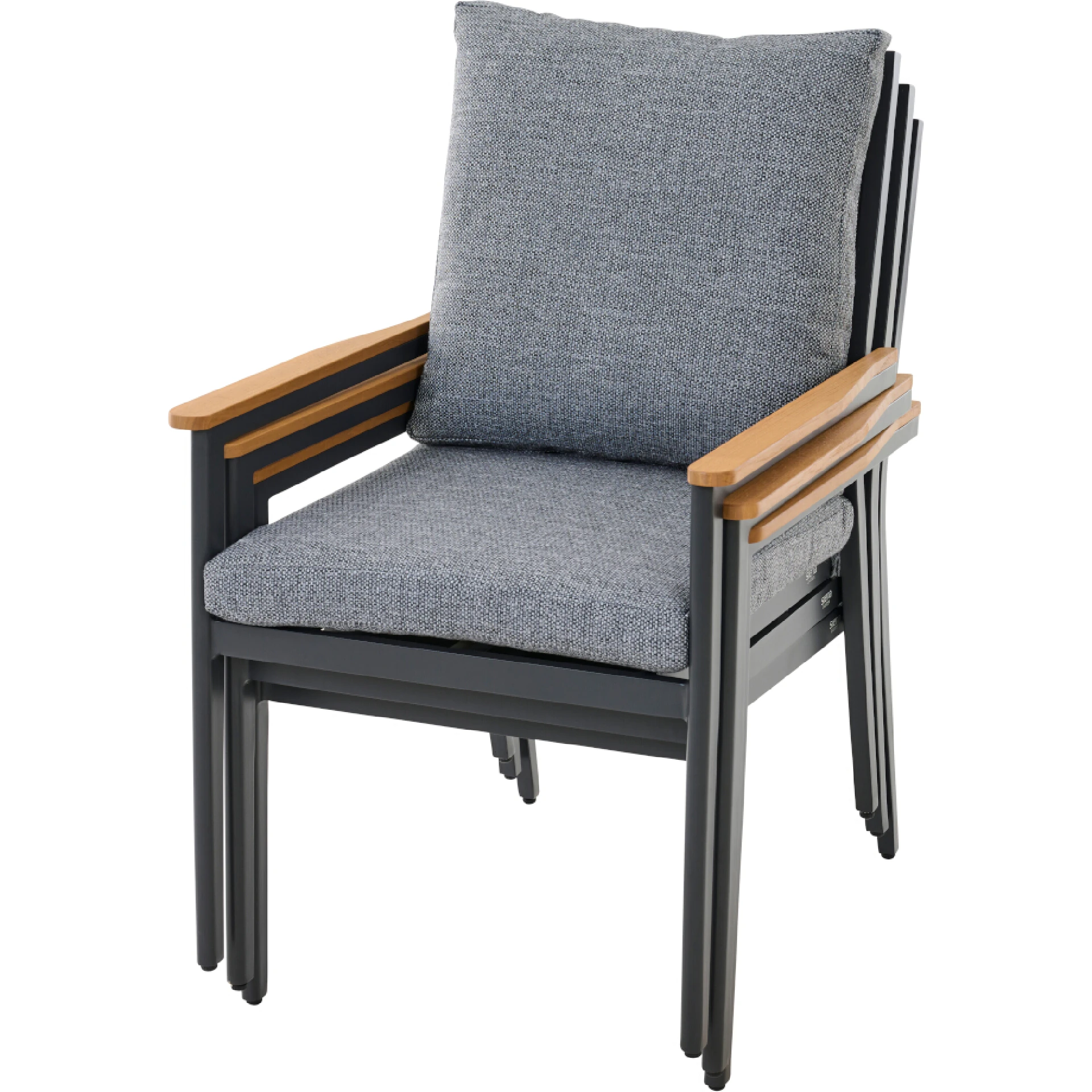 LIGURIA Gartensessel Comfort plus | mix grey / ant...