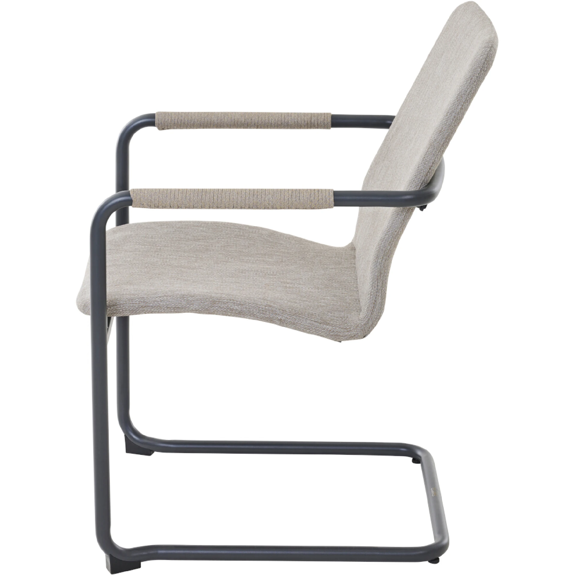 REPTON Schwingstuhl | taupe grau / anthrazit