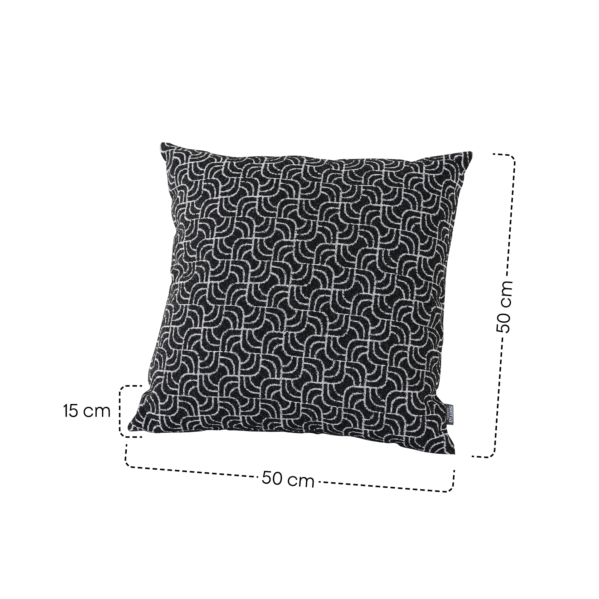 BLACK & WHITE Dekokissen | 50 x 50 cm