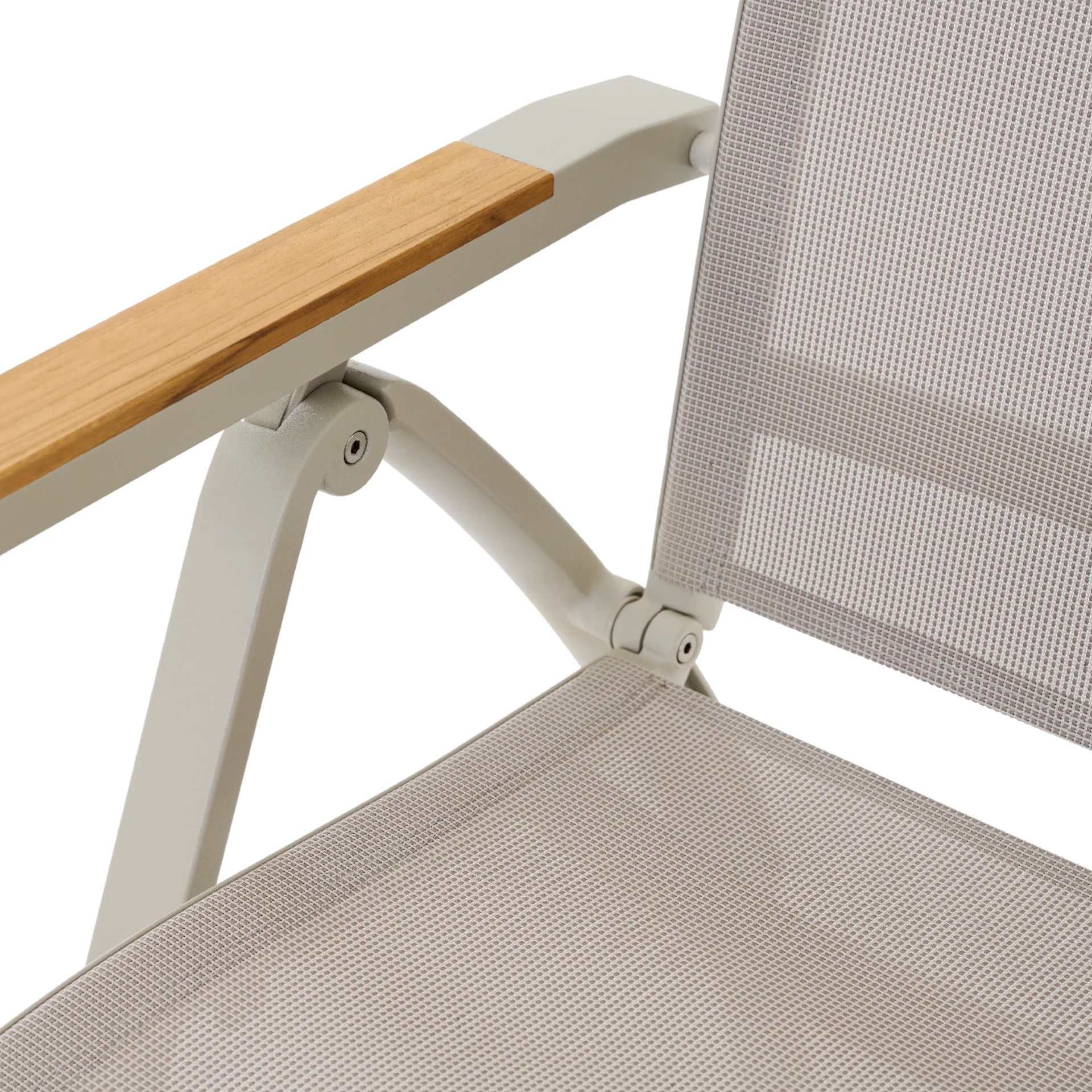 TAYLOR Klappsessel mit Teakholz FSC® 100 % in mat...