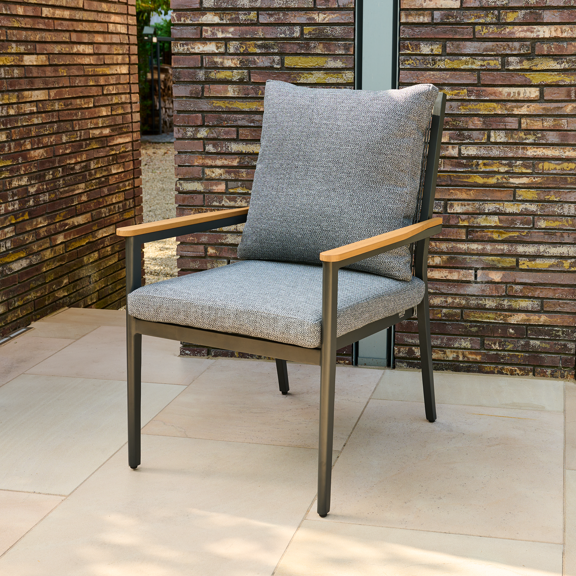 LIGURIA Gartensessel Comfort plus | mix grey / ant...