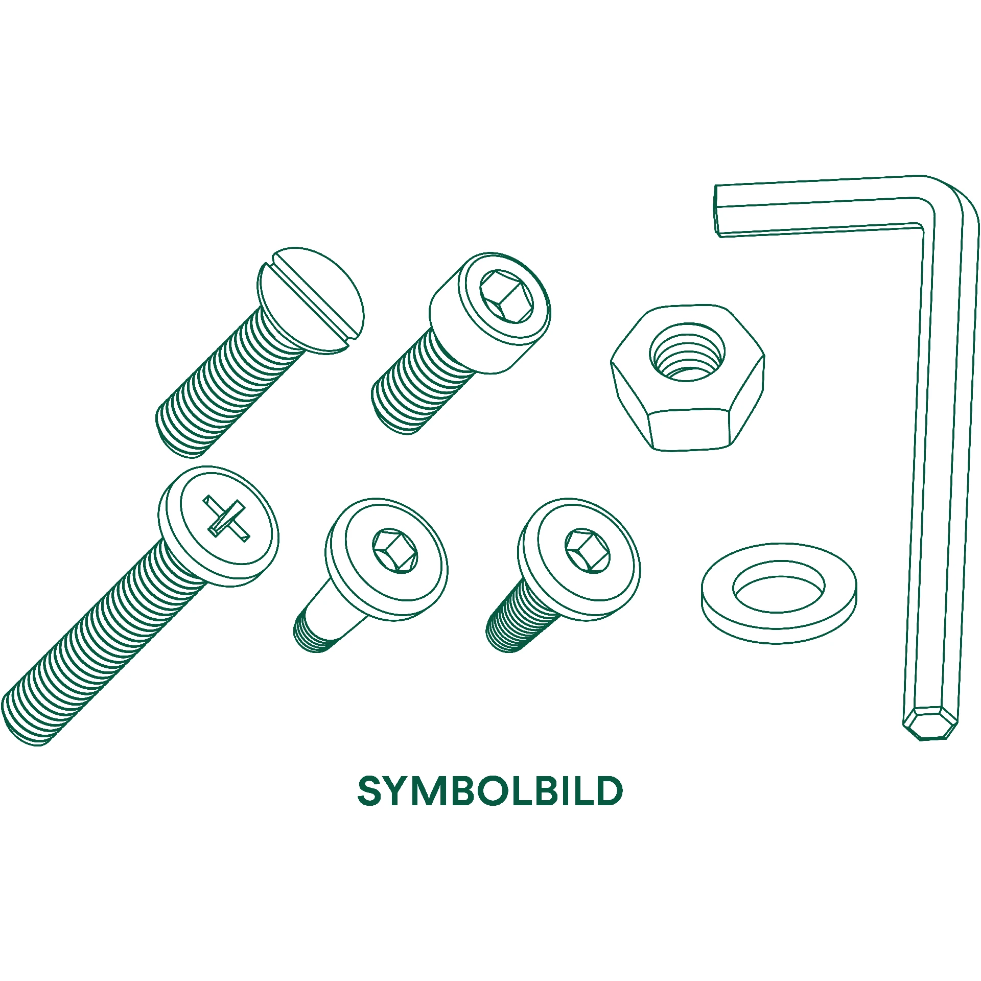 Schraubensatz zu Schattenmanufaktur® Erweiterung
