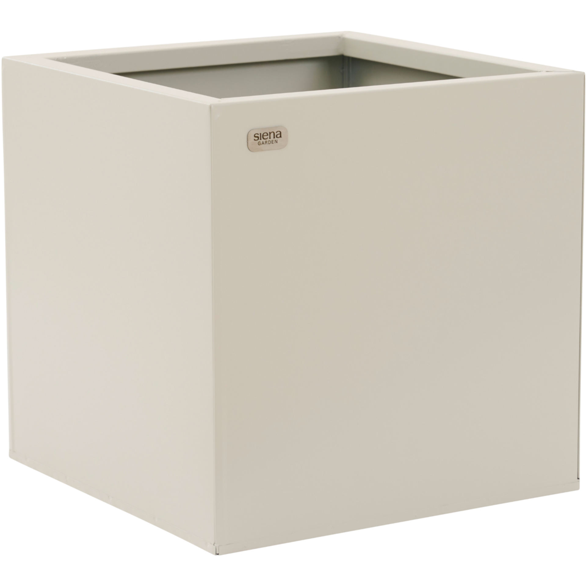 SANTI Pflanzkübel  | 25 x 25 x 25 cm | matt Seidengrau