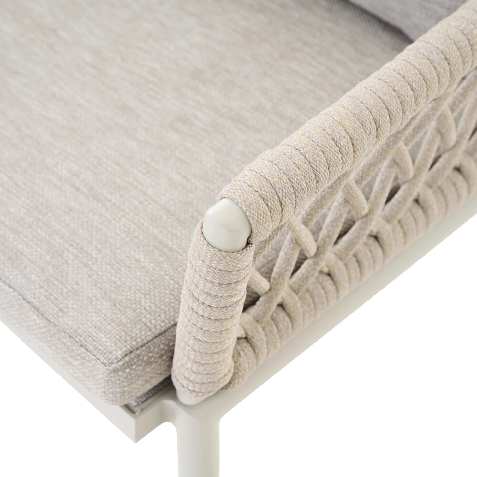 CHESTER Gartensessel | taupe grau / seidengrau