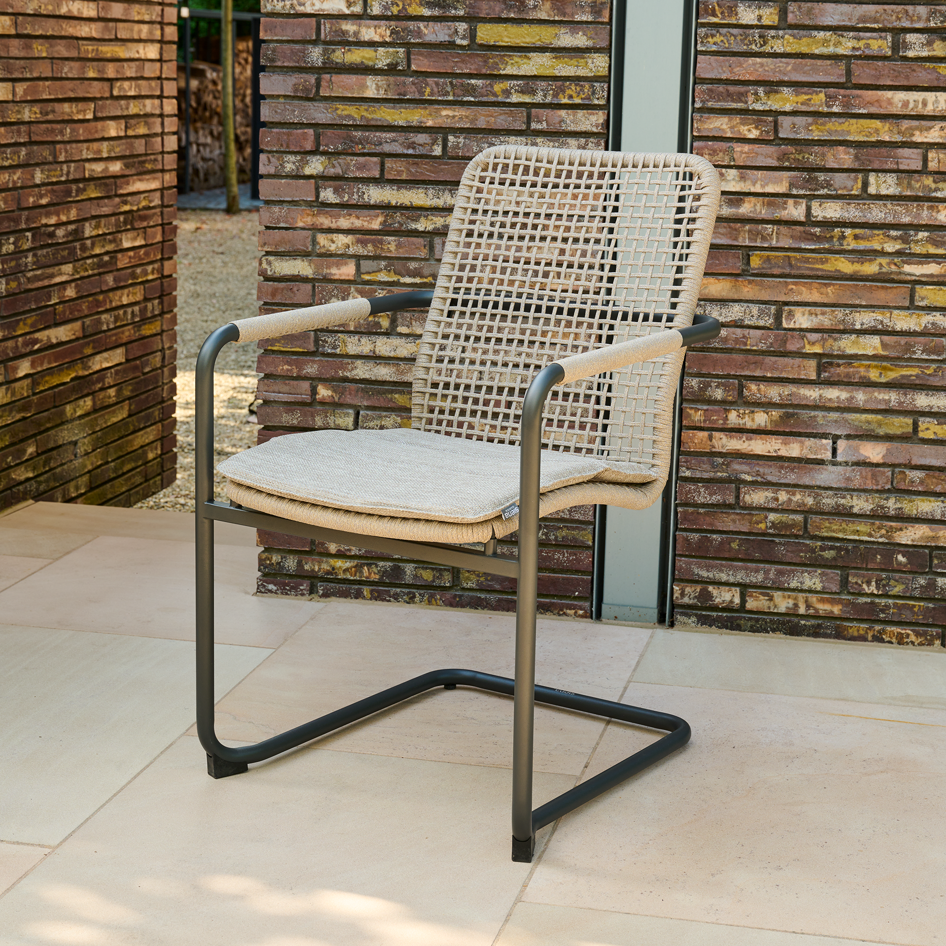 REPTON Schwingstuhl | mix taupe / anthrazit