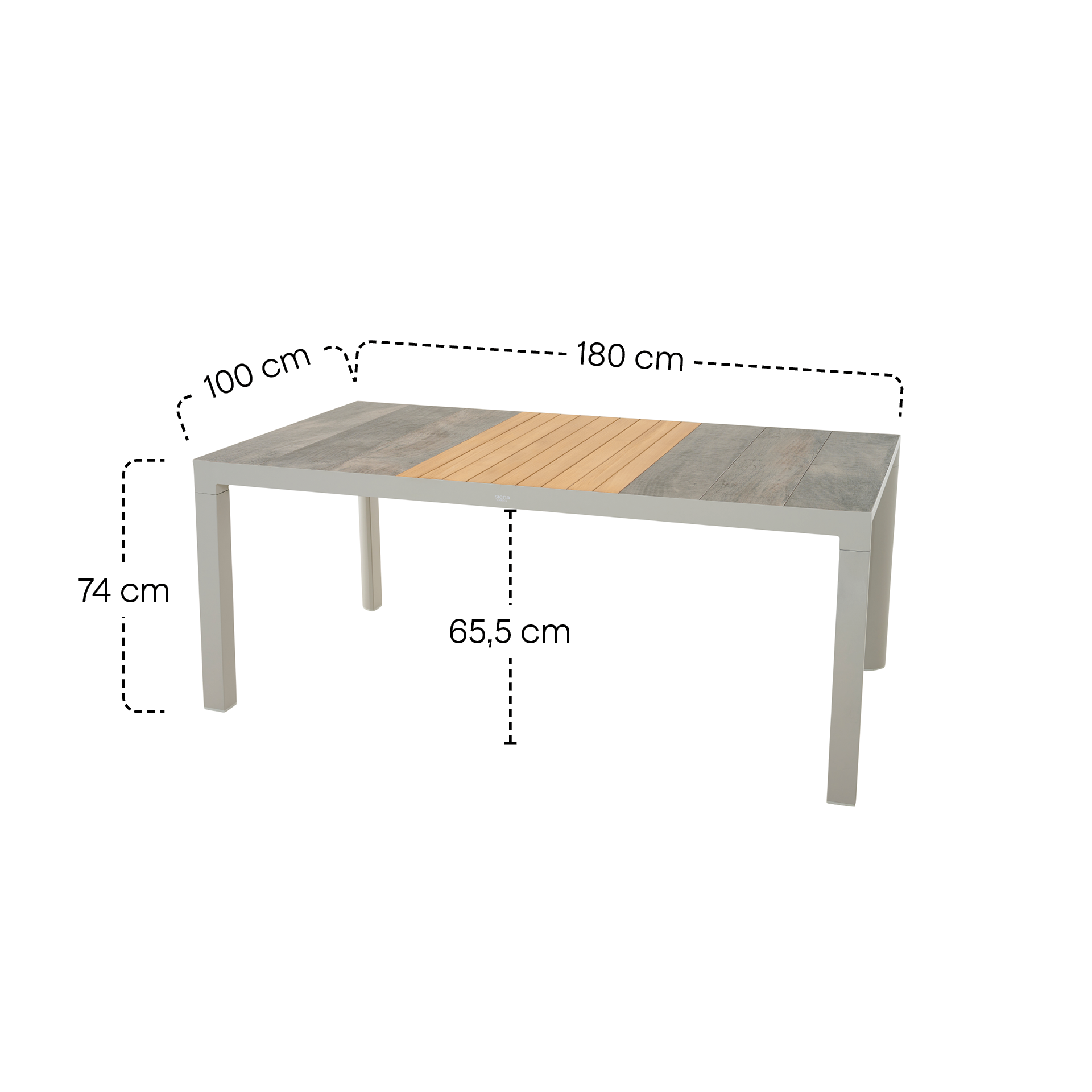 Gartentisch LINDOS Teak FSC | Esstisch Outdoor | S...