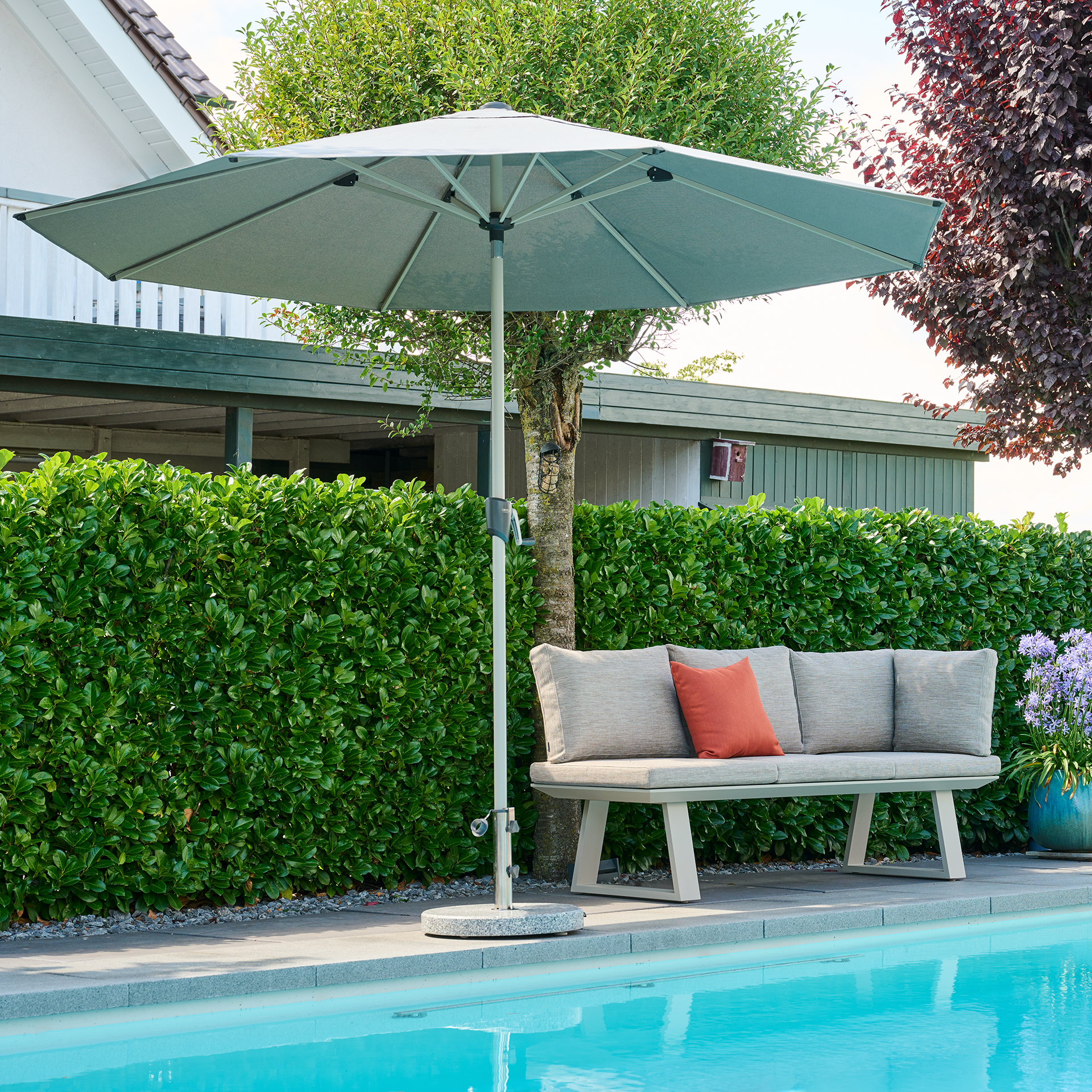 Schirmständer | Granitständer 30kg, grau | SIENA...