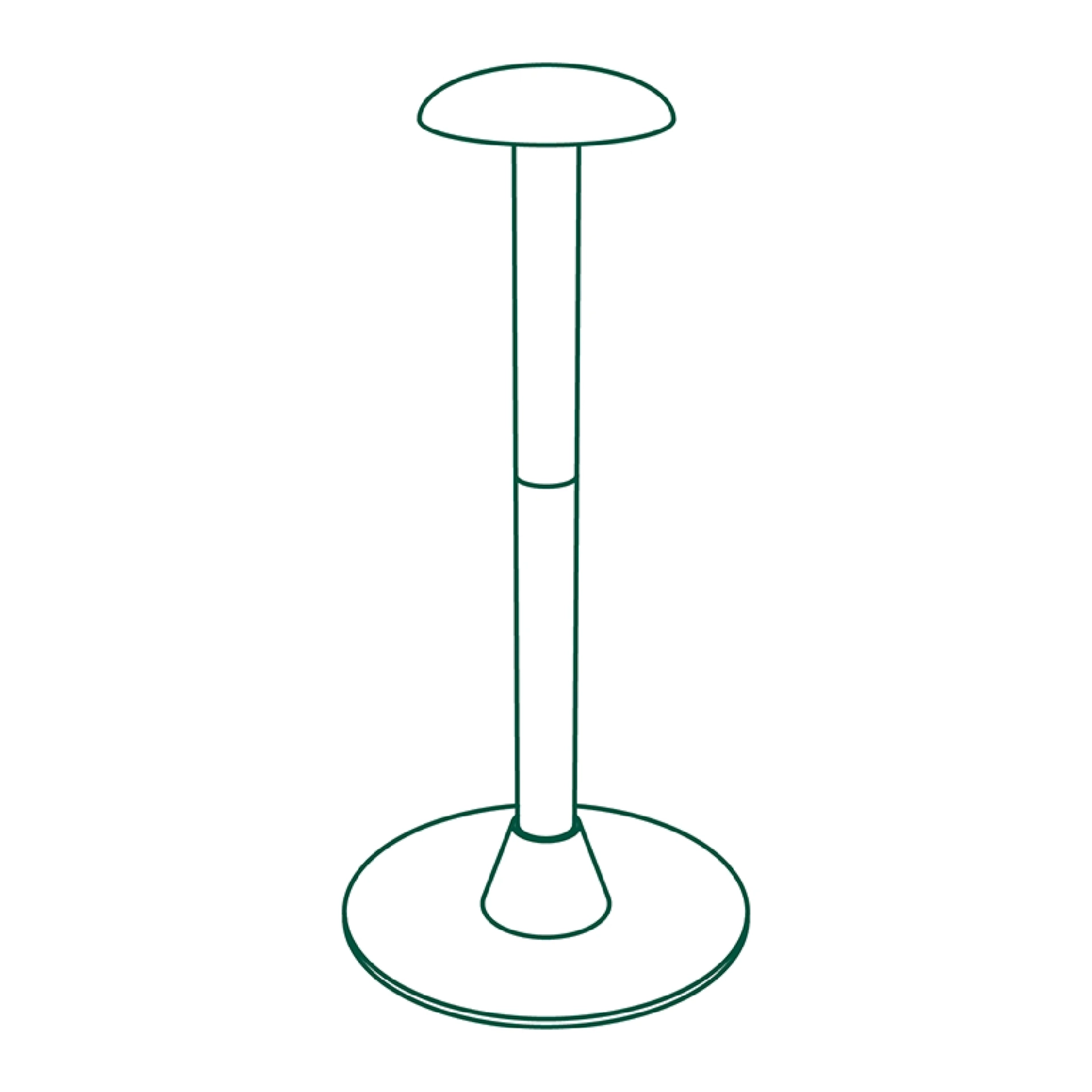 Afstandhouder voor beschermhoes Plus | zwart