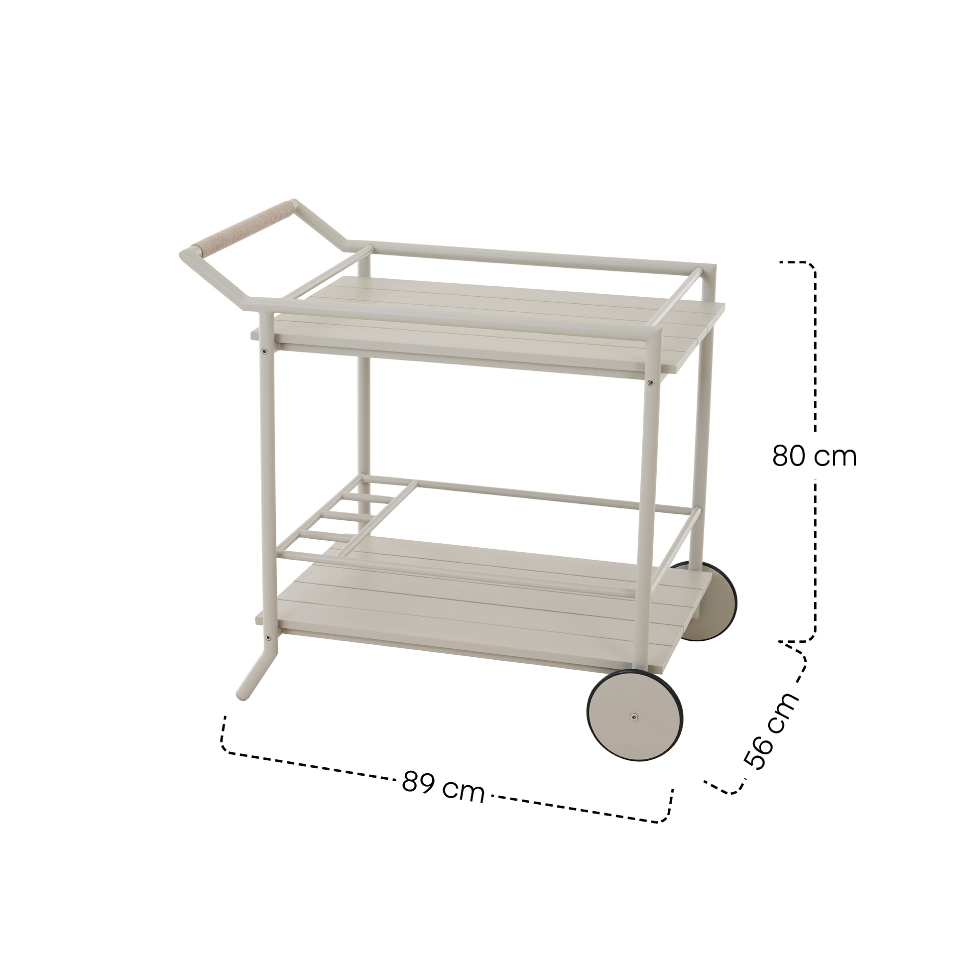 ROLITO Servierwagen | seidengrau
