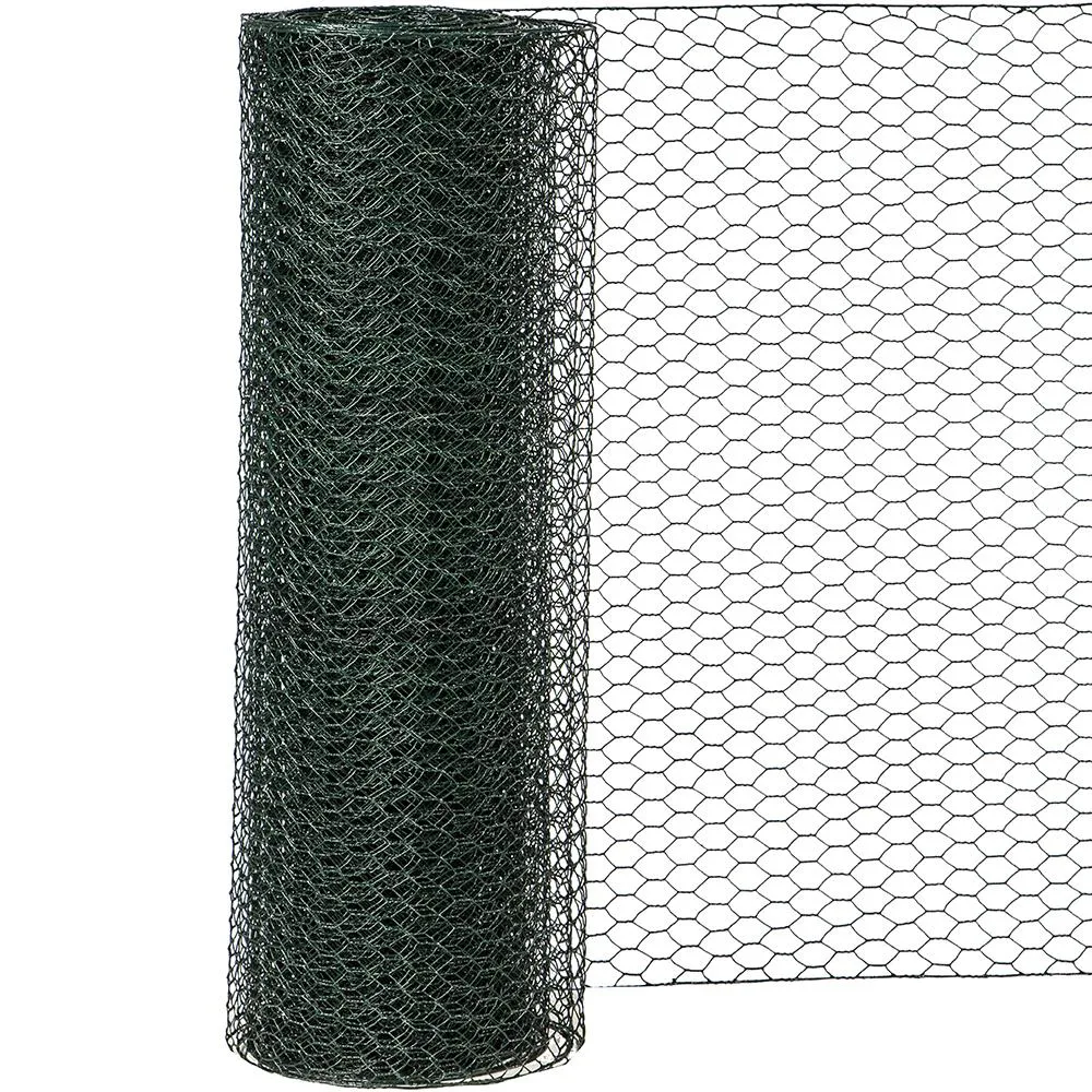 6eck-Geflecht PVC 25/500