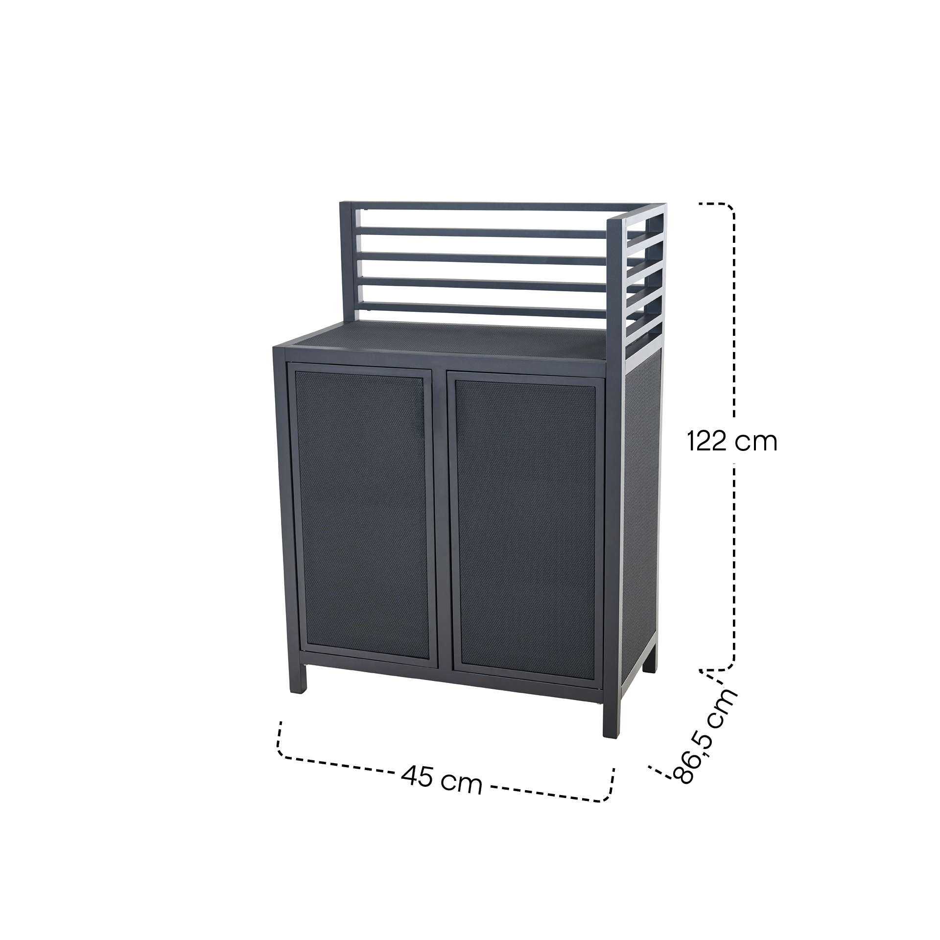 PALMA Outdoorküche | Eckelement | 86 x 45 x 122,5...