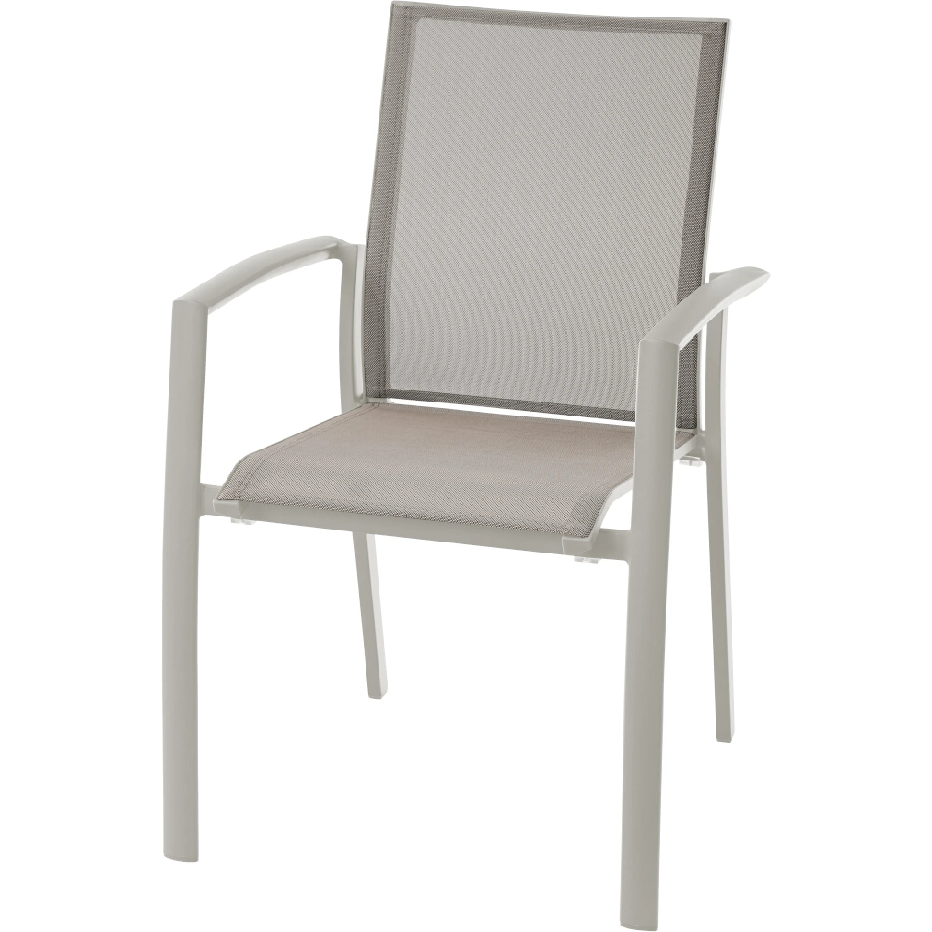 VELIA Stapelsessel | RANOTEX® mocca / seidengrau