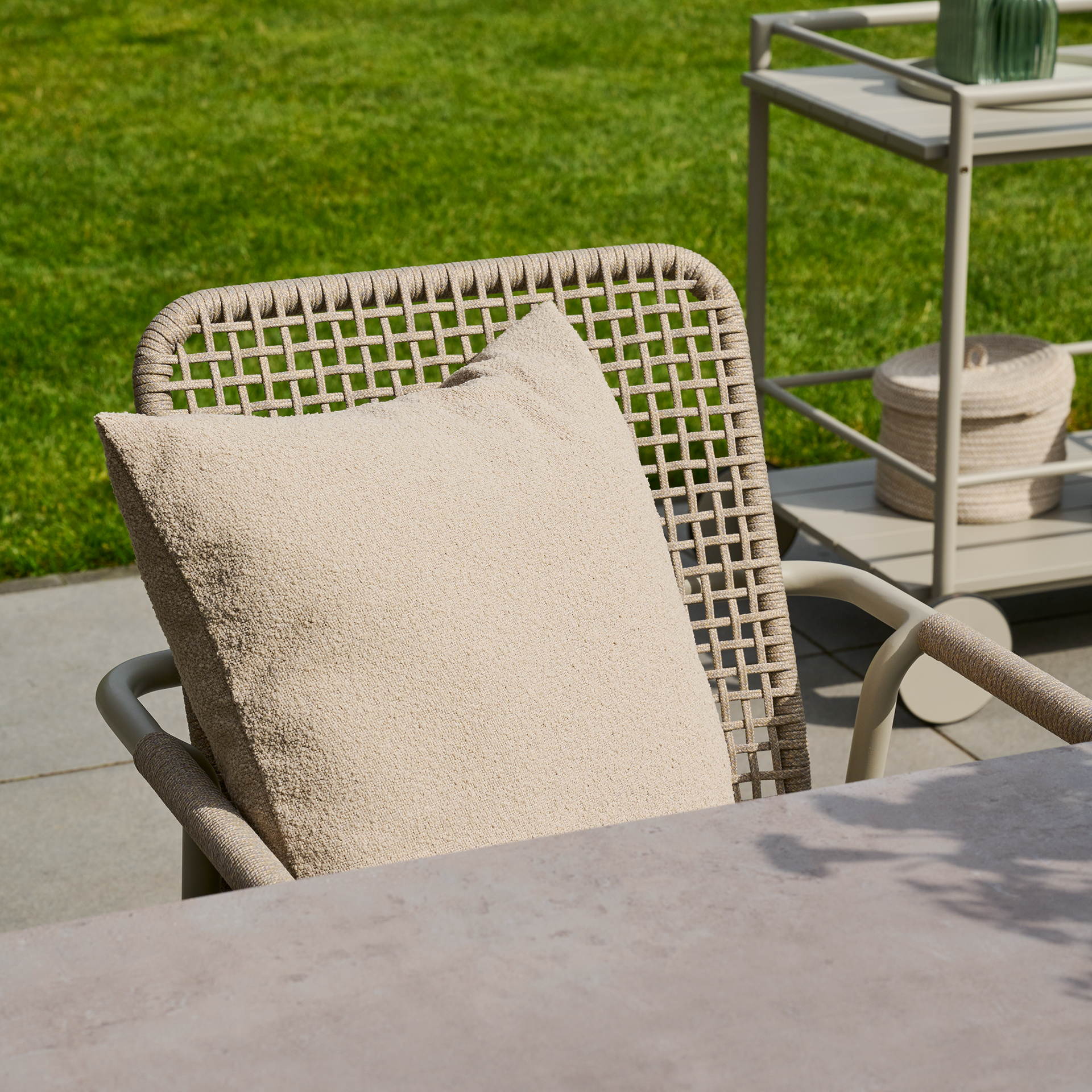 COLOURFUL Dekokissen | 50 x 50 cm | greige