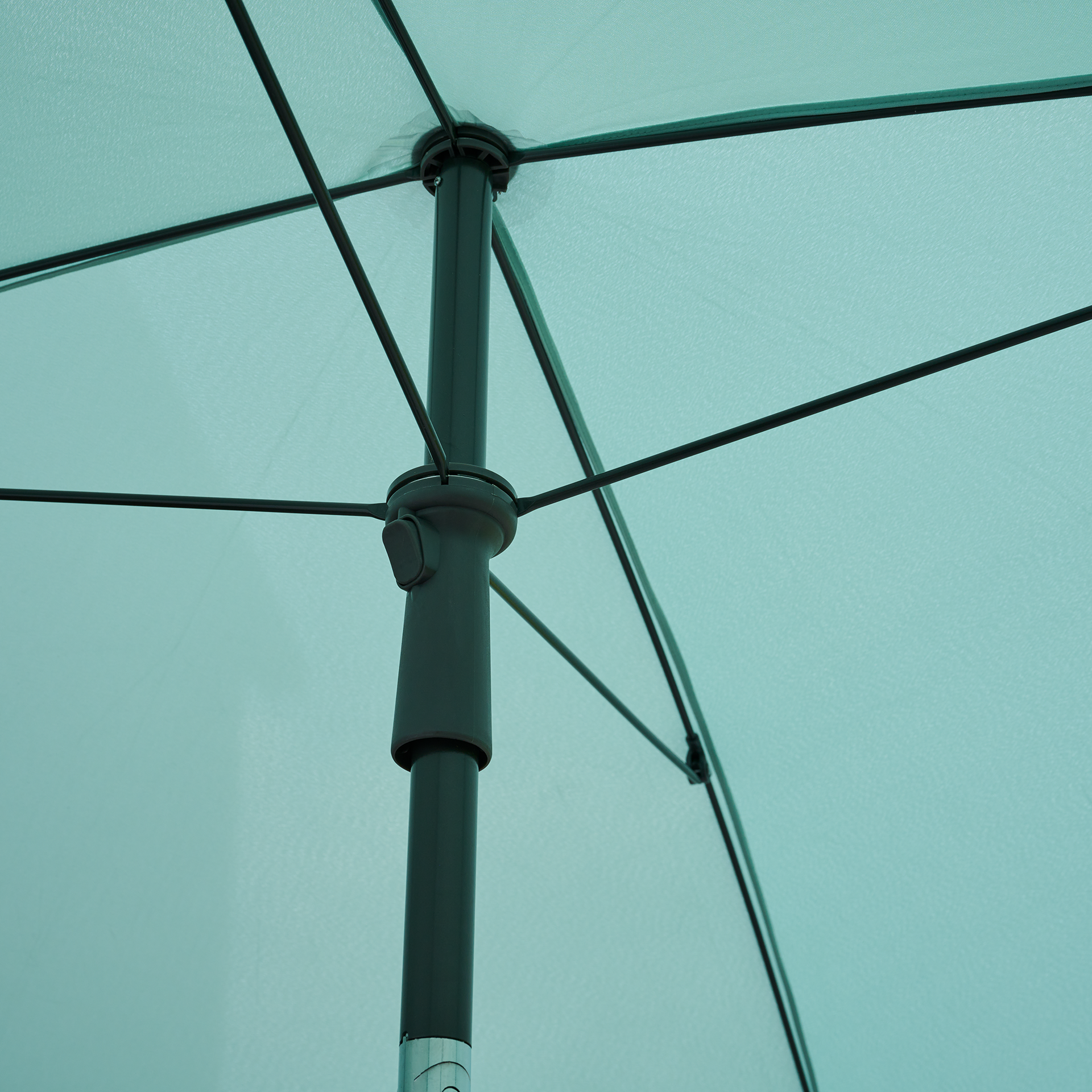 CITY Push Mittelstockschirm | 180 x 180 cm | nilgr...