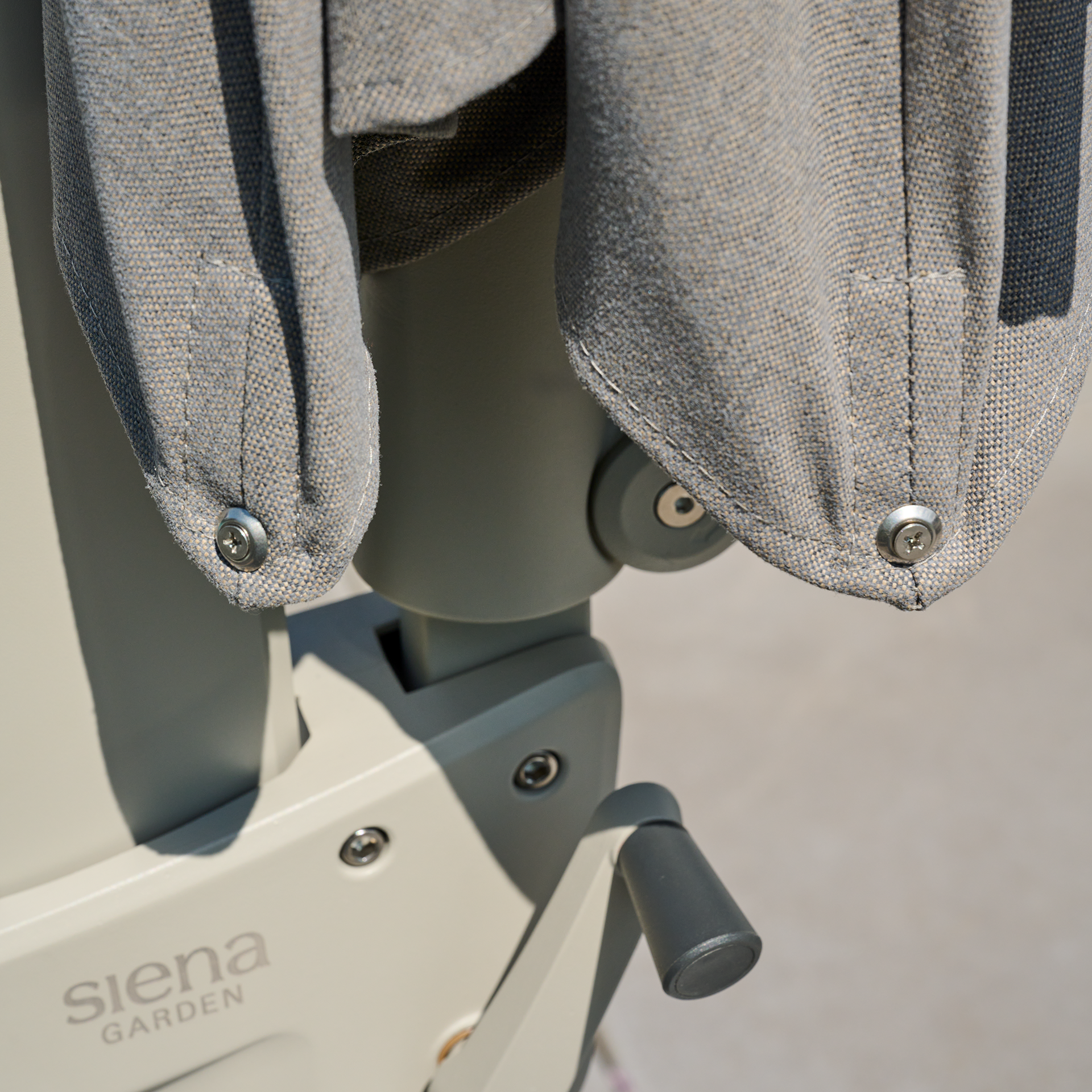 PINO N+ Ampelschirm | Ø 350 cm | taupe-meliert / ...